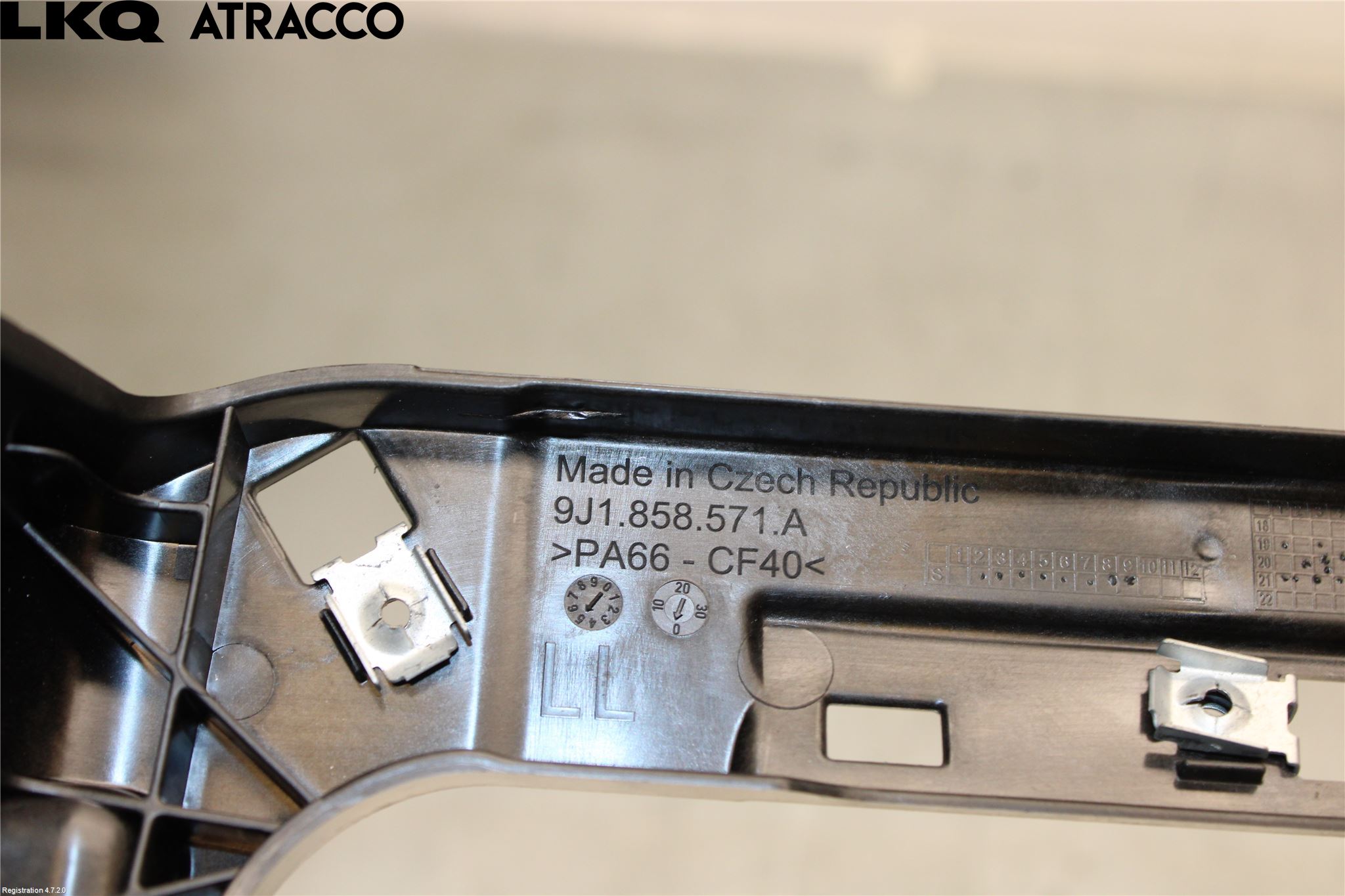 Porsche TAYCAN 20- Instrument Ramme