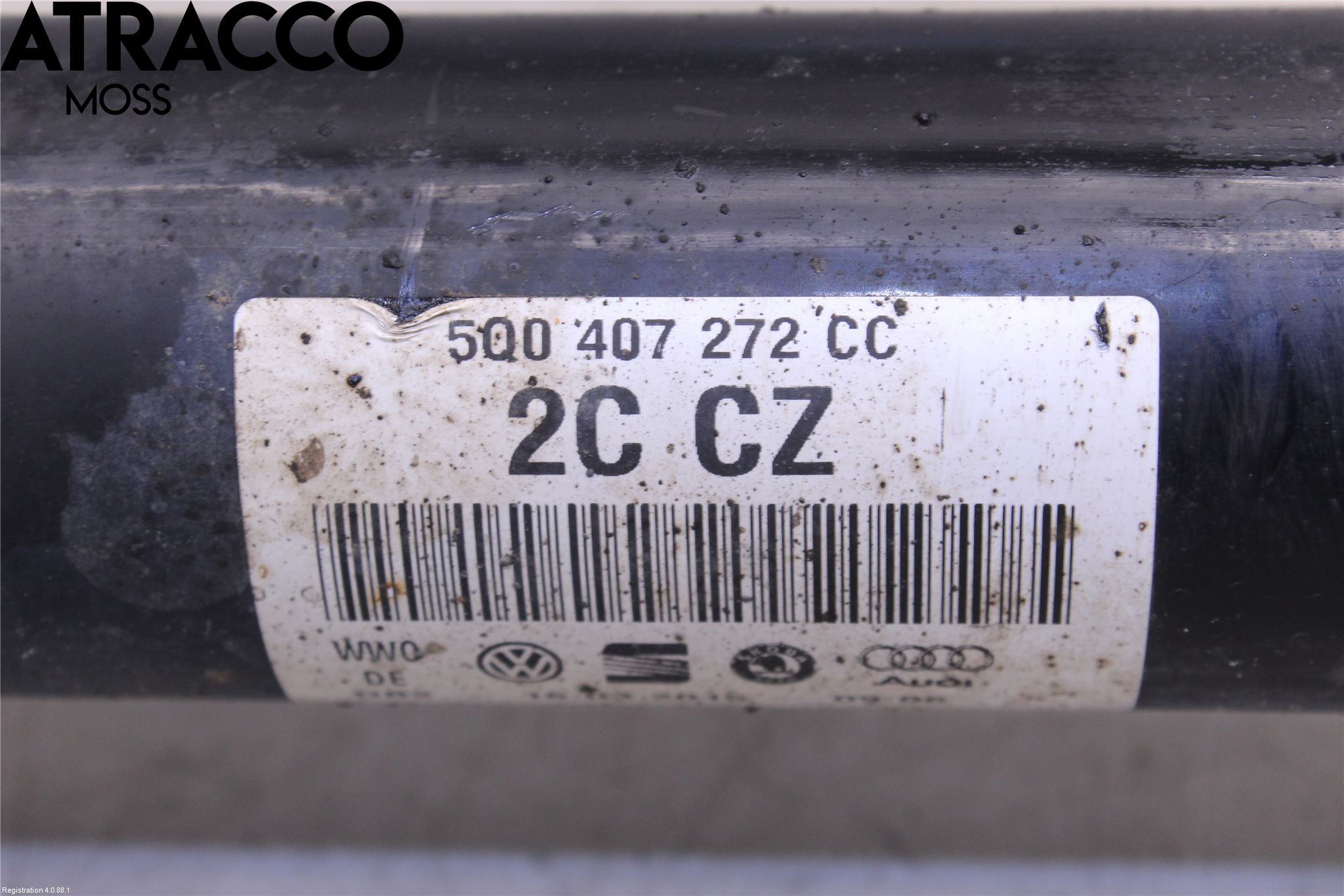 Volkswagen VW GOLF PLUS/CROSS GOLF 04-14 Drivaksel Foran Kompl Høyre