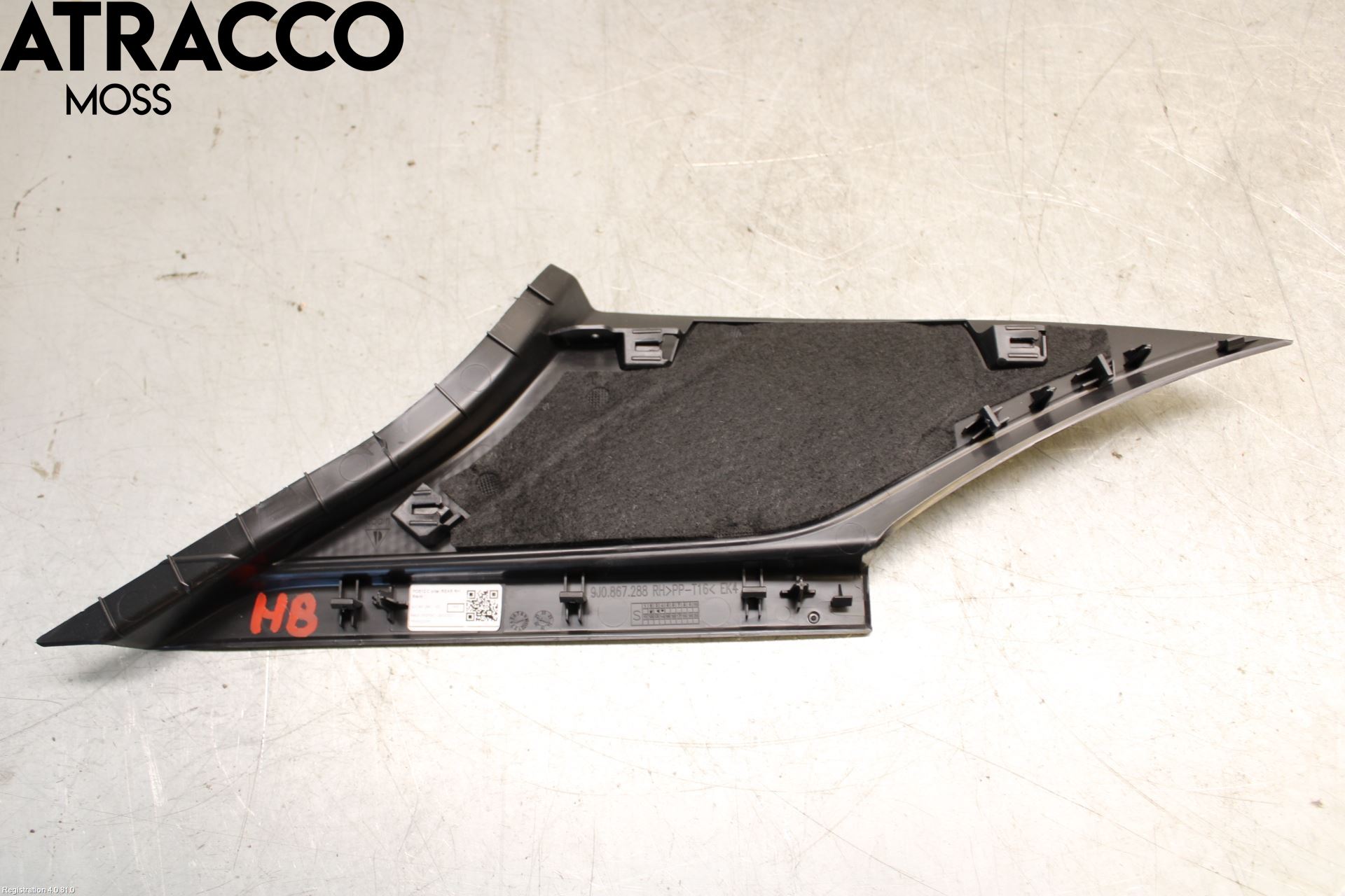 Porsche TAYCAN 20- Innr Deksel A-B-C Stolpe