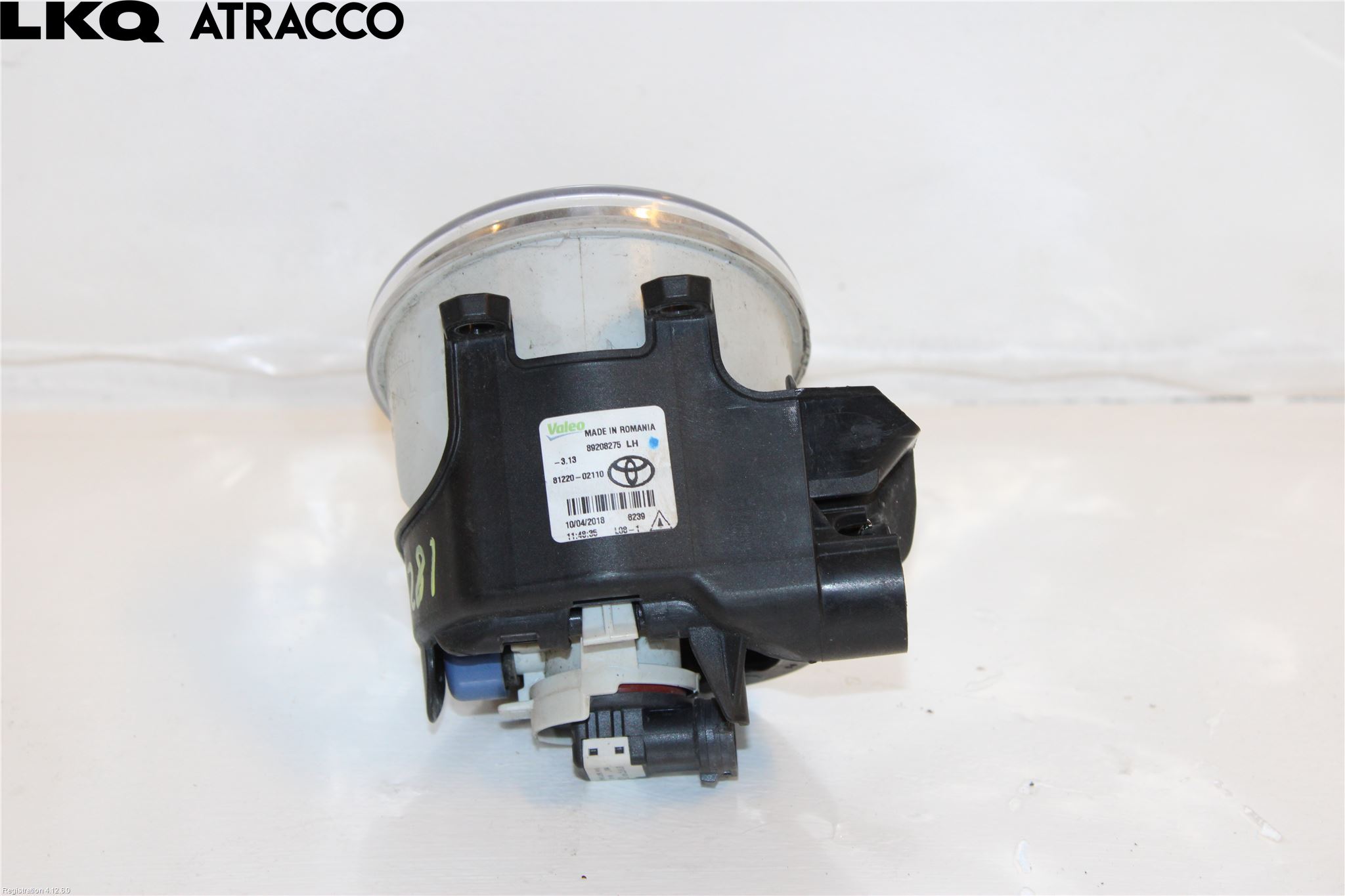 Toyota AURIS 13-19 Frontlykt-Kurve-Tåkelys