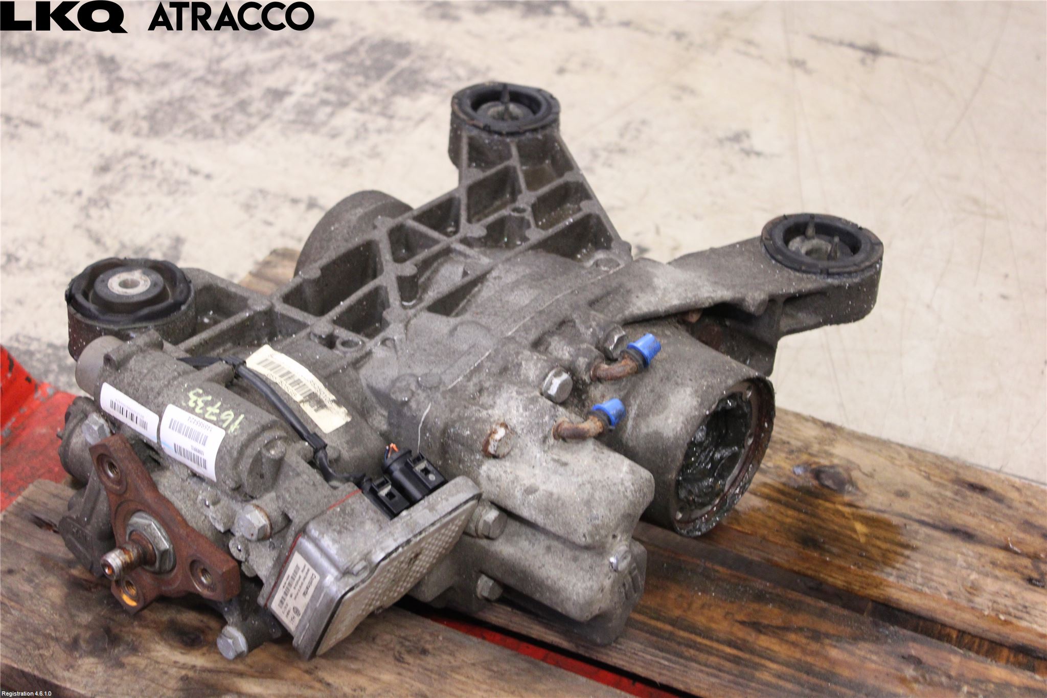 Skoda OCTAVIA (1Z) 05-13 Bakaksel Kardang Bak -Diff