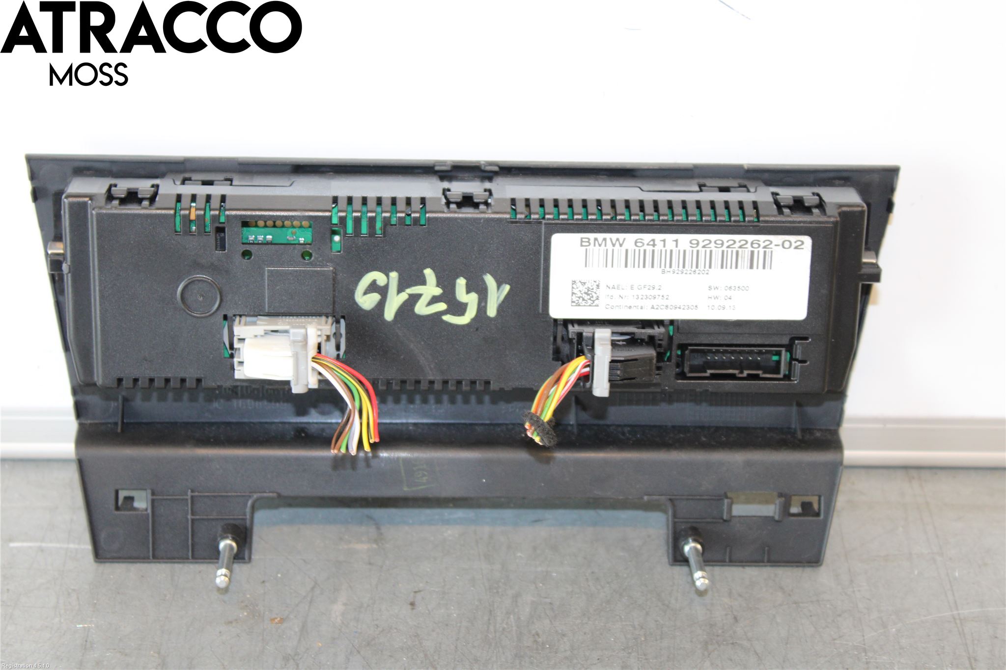 BMW X1 E84 10-15 Varme Ac Betjening-Display