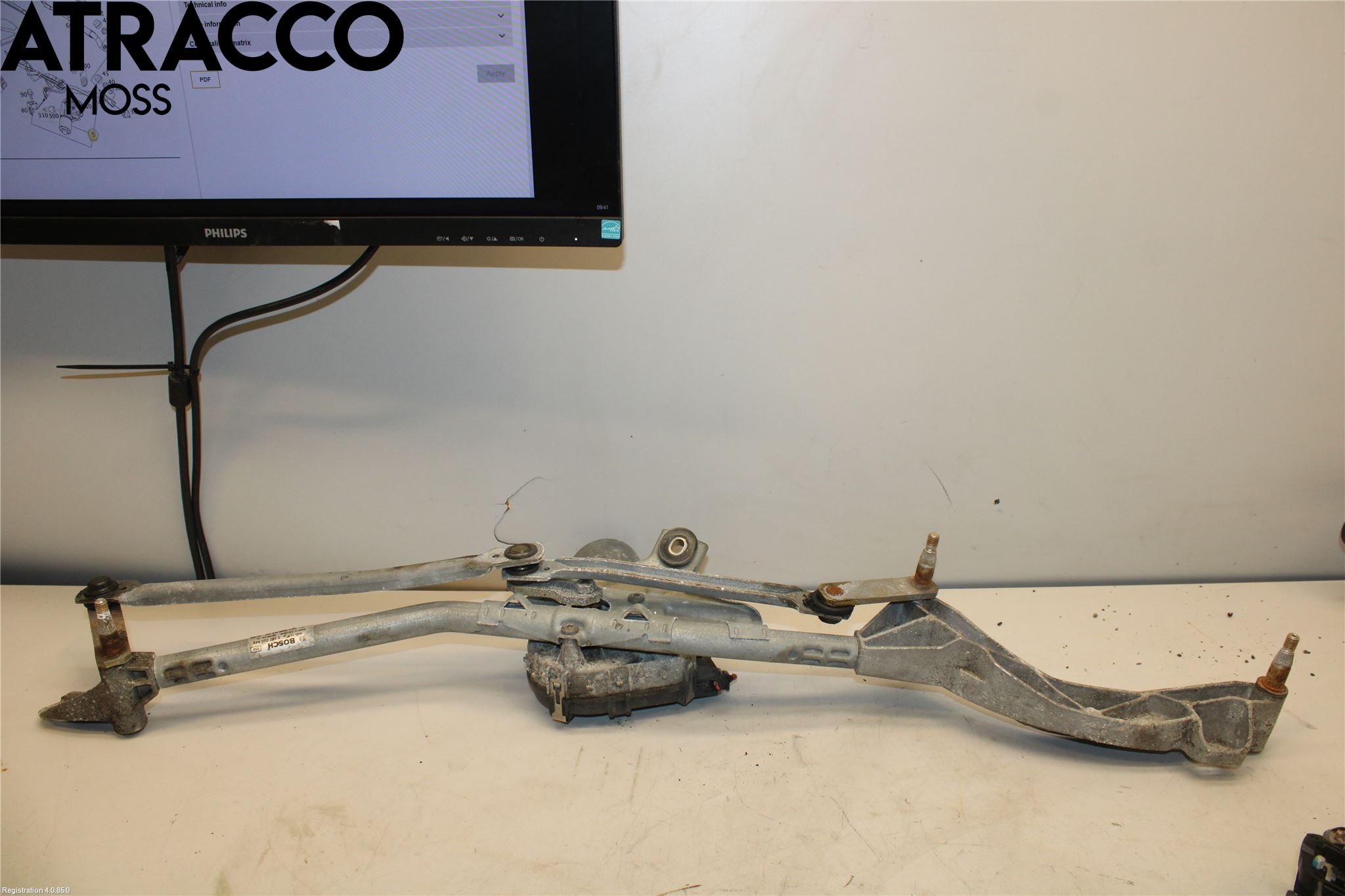 Mercedes-Benz MB E-KLASS (W211) 02-09 Viskermotor Frontrute