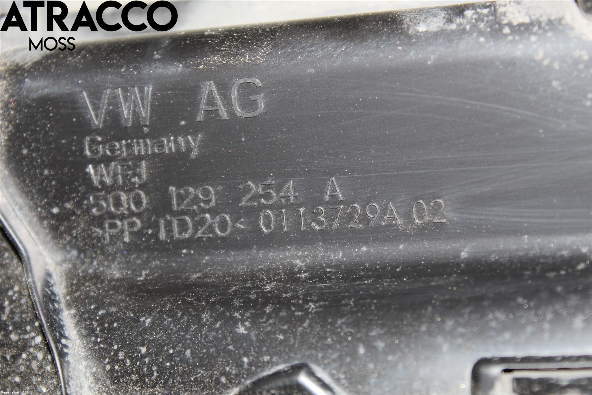 Volkswagen VW GOLF / E-GOLF VII 13-20 Luftstyring Front