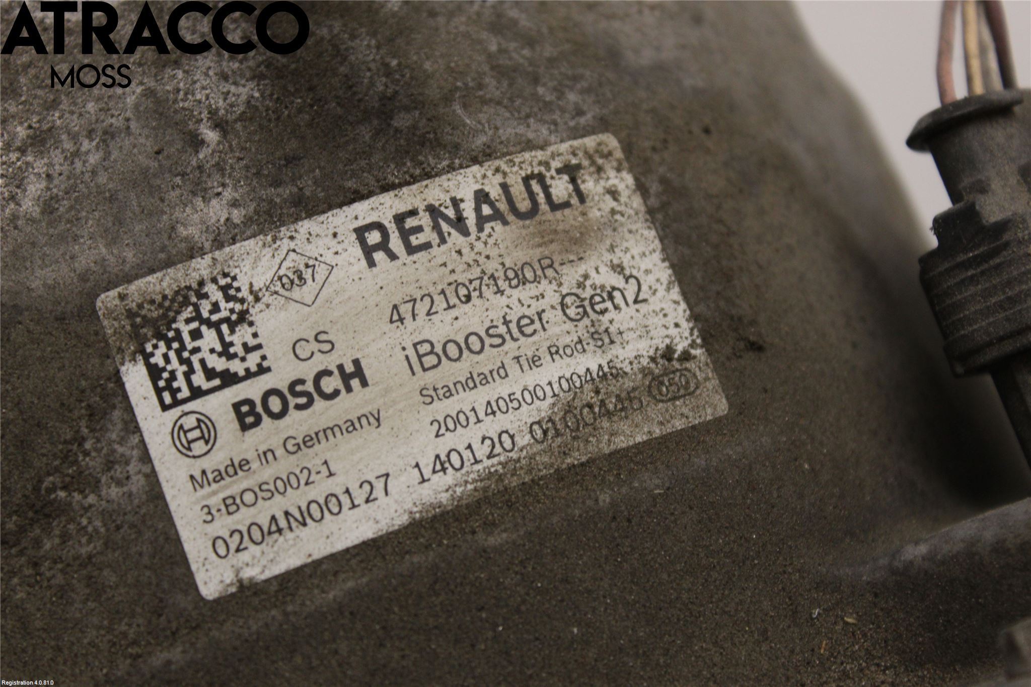 Renault ZOE/E-TECH 13- Bremseservo