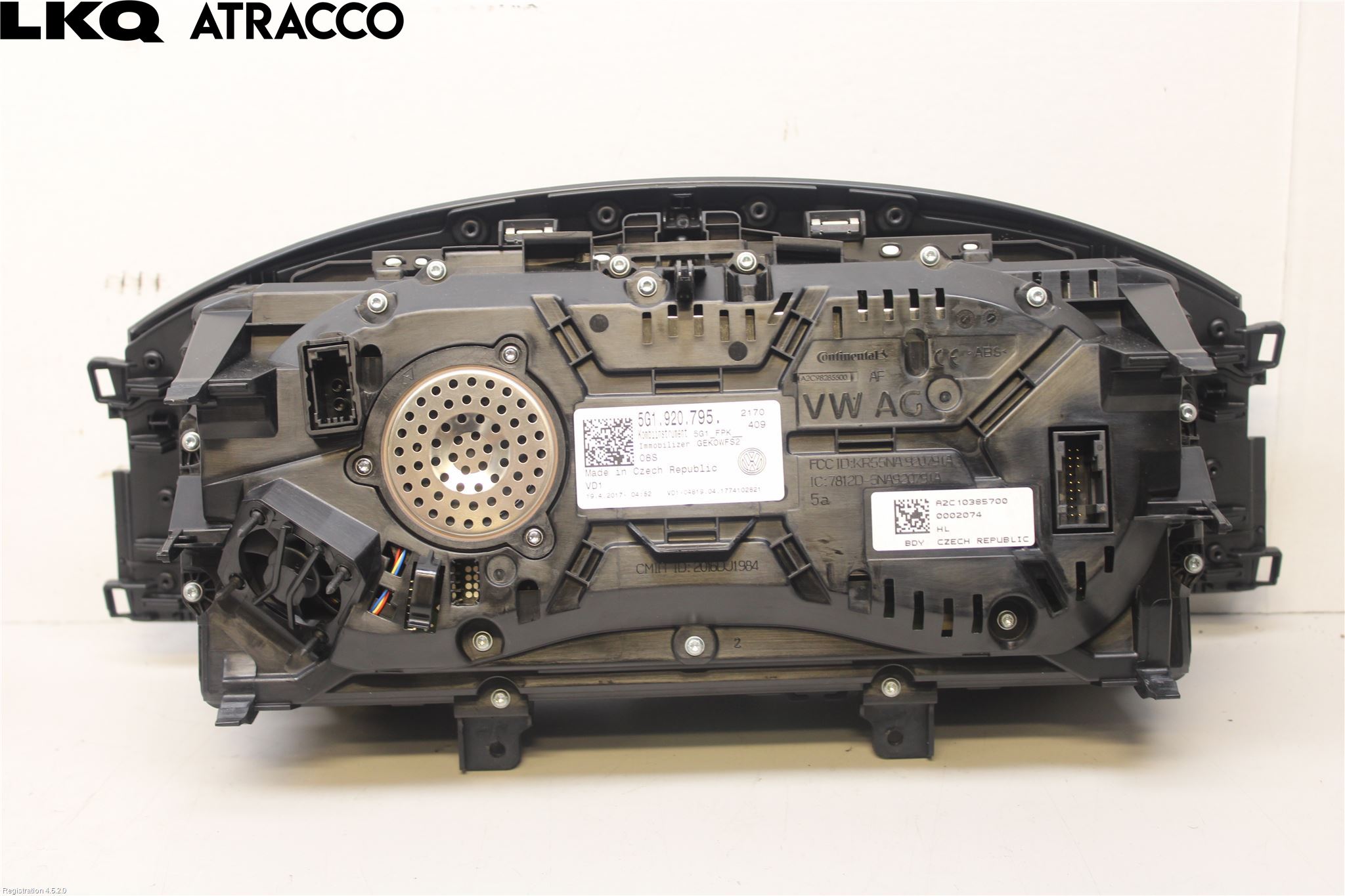 Volkswagen VW GOLF / E-GOLF VII 13-20 Instr Kombinert