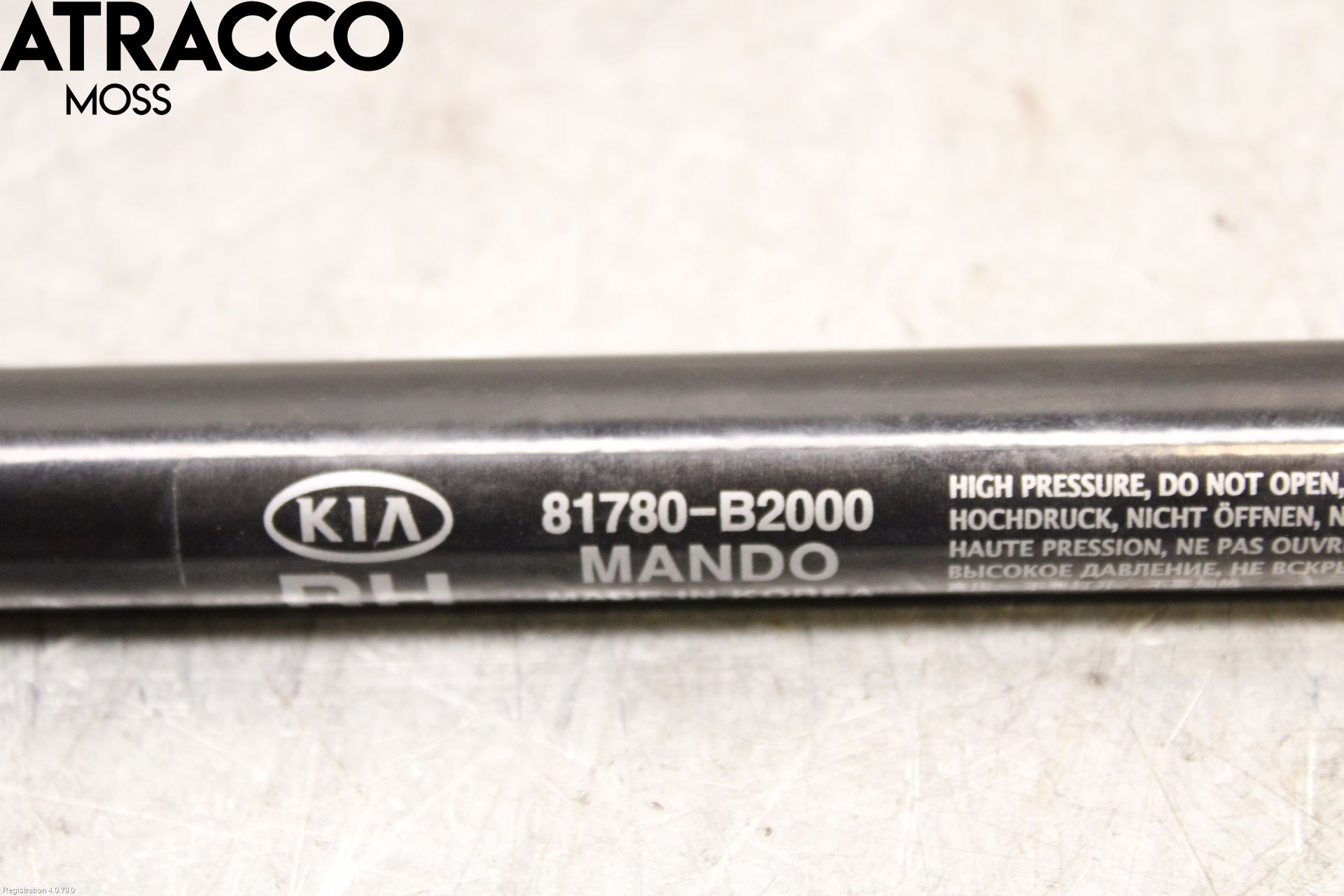 Kia SOUL 09- Bakluke Demper-Gassfjær