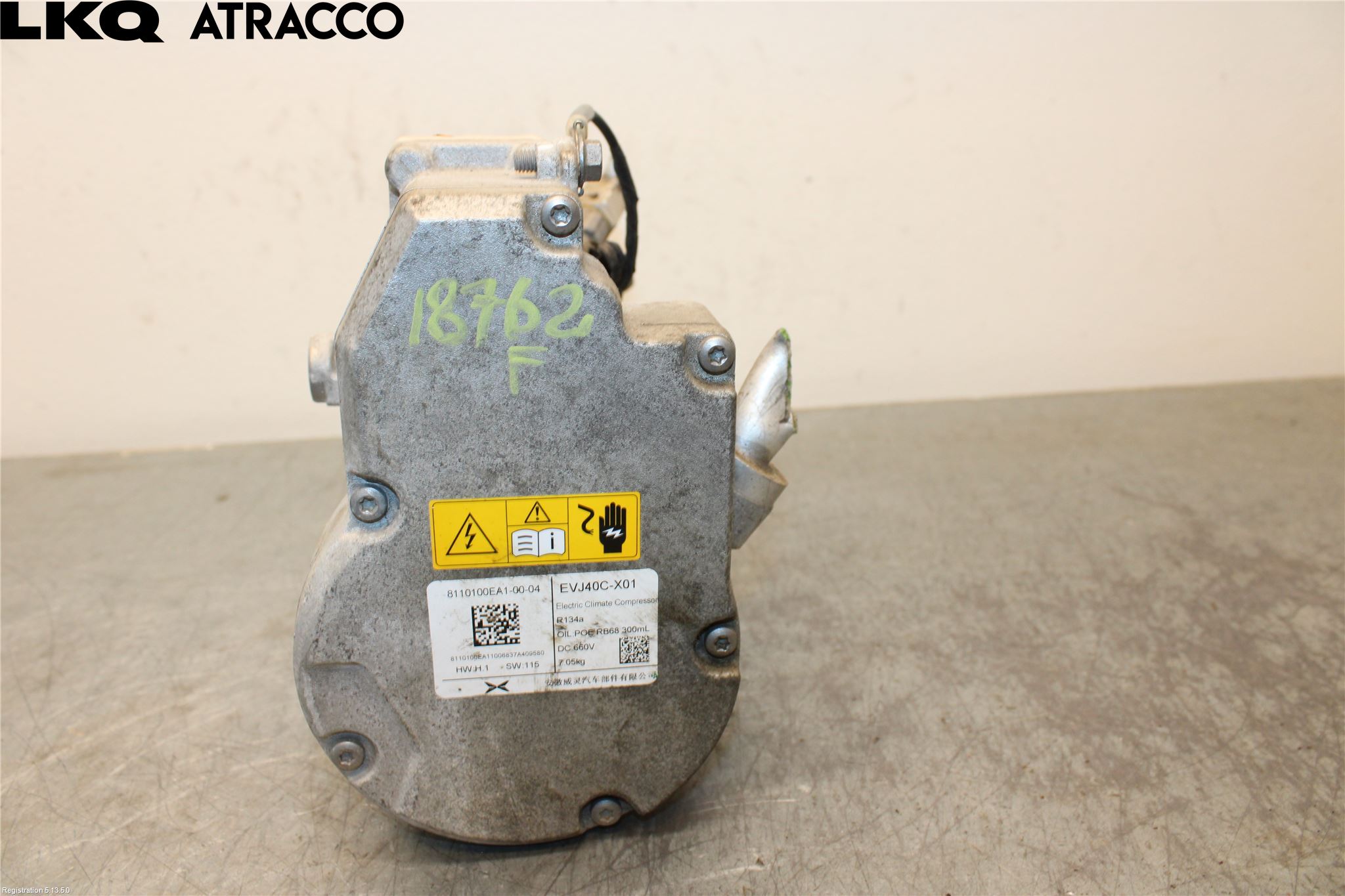 XPENG G9 22- Varme Ac Kompressor