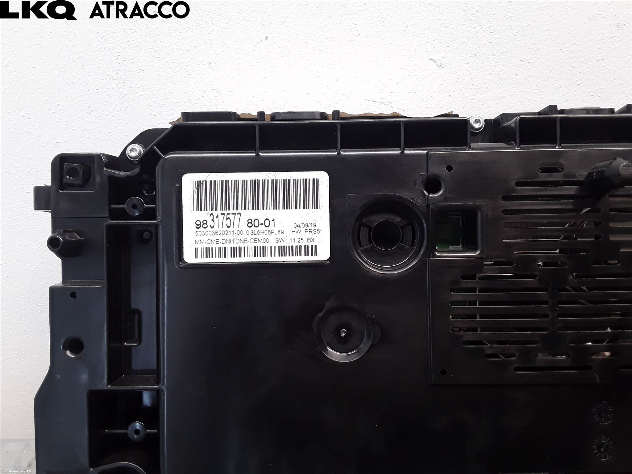 Peugeot 508 19- Multifunktionsdisplay