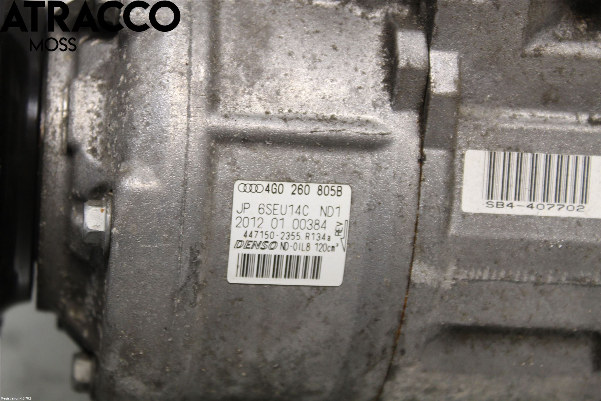 Audi A6/S6 4G 11-18 Varme Ac Kompressor