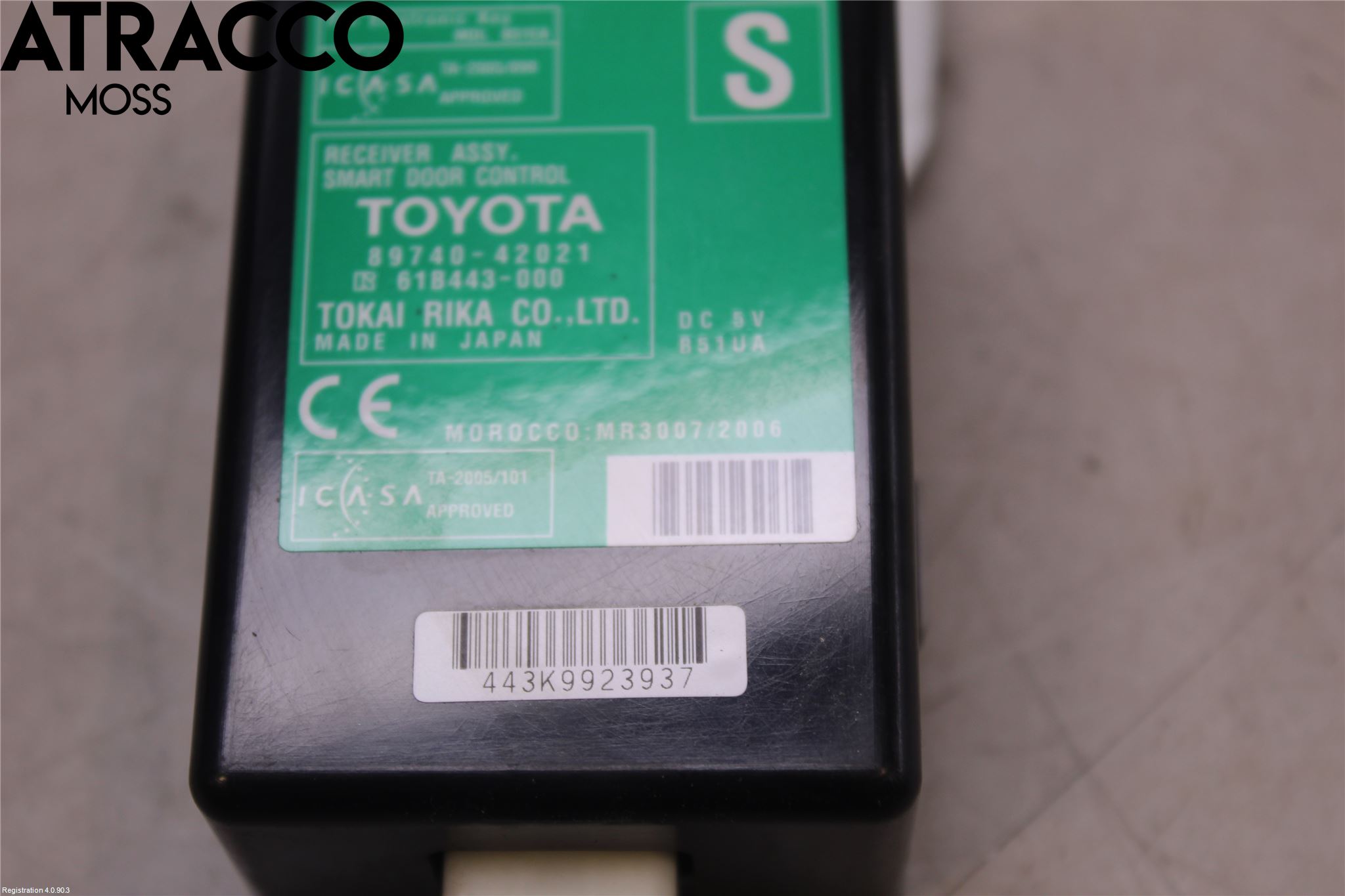 Toyota RAV 4 06-12 Styreenhet Dør