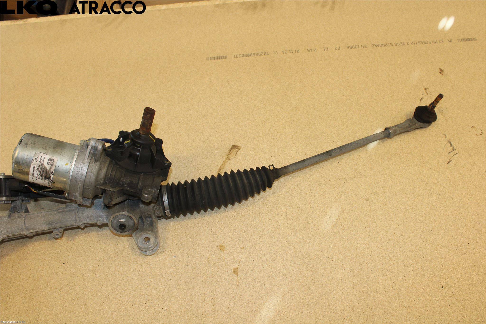 Suzuki SX4 S-CROSS 14-21 Servo Snekke - Tannstang