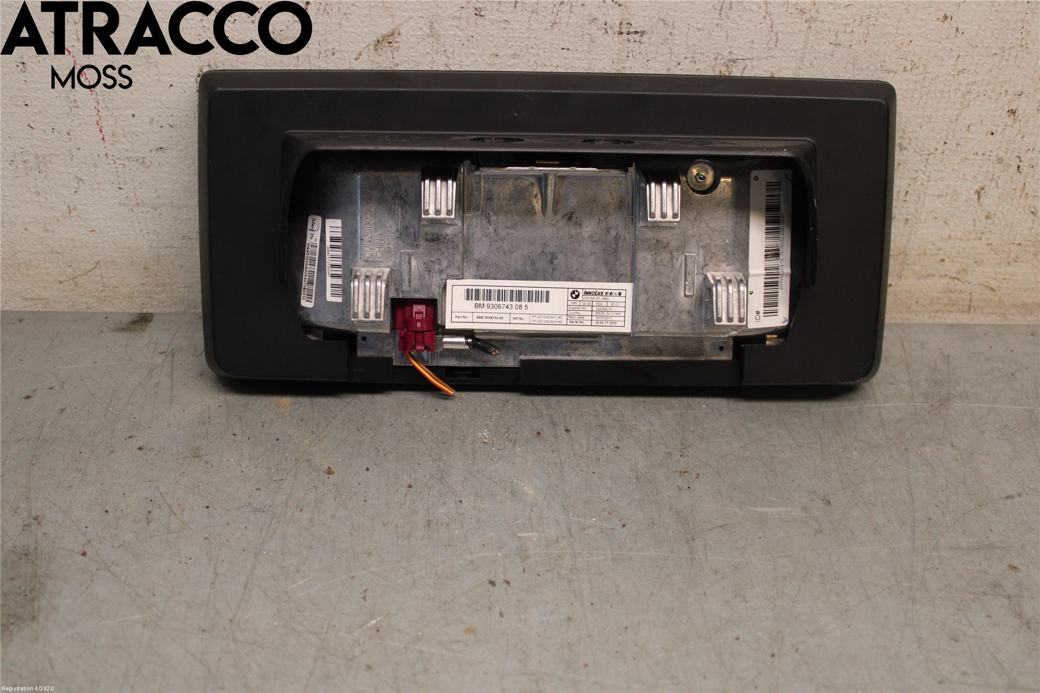 BMW i3 I01 13-22 Multifunktionsdisplay