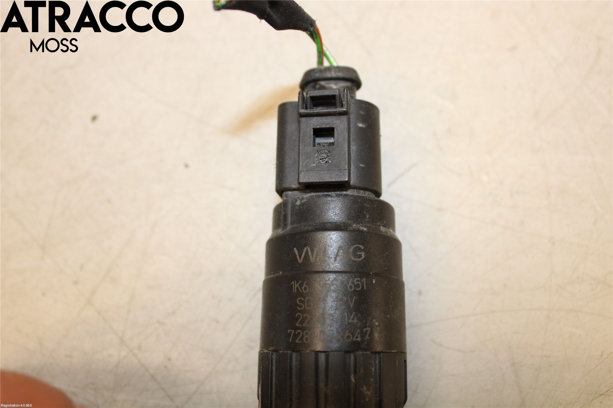 Volkswagen VW TIGUAN 07-16 Spylerpumpe Bakluke