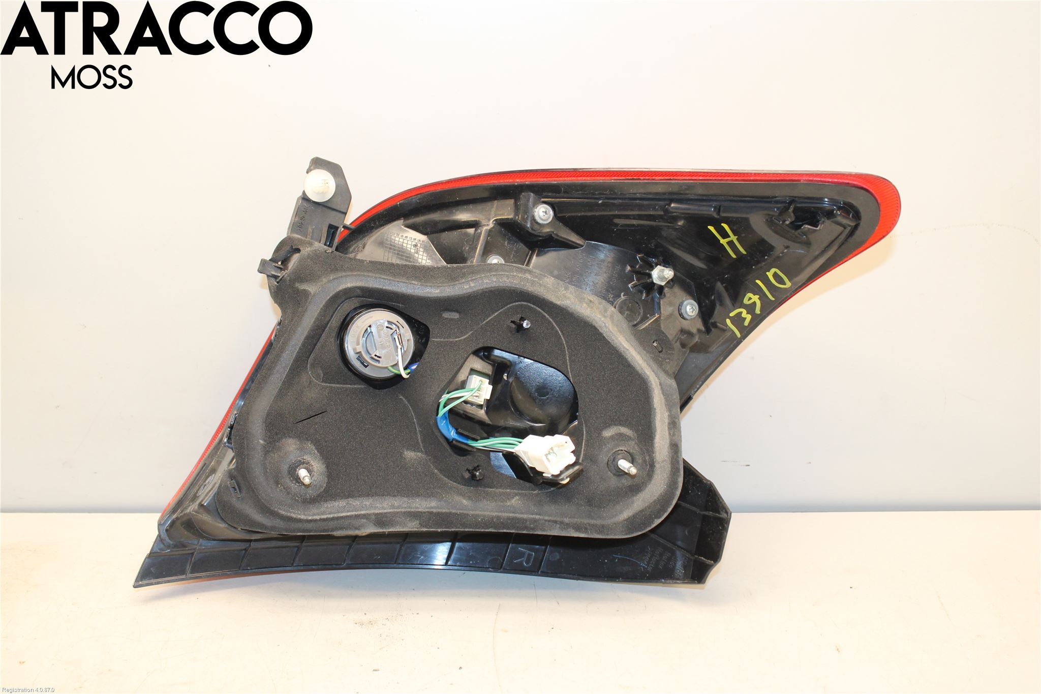 Toyota YARIS XP130 15-20 Baklykt Høyre