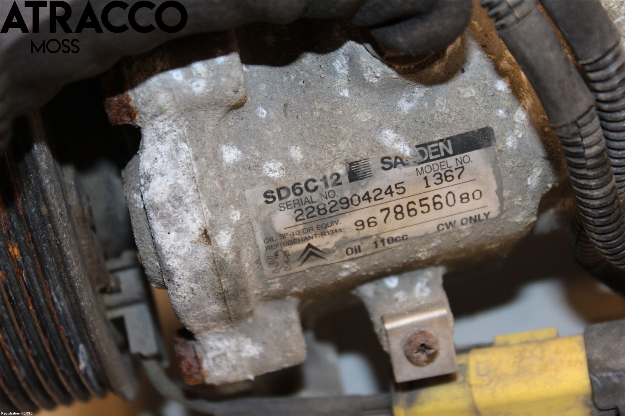 Peugeot 208 12-15 Varme Ac Kompressor