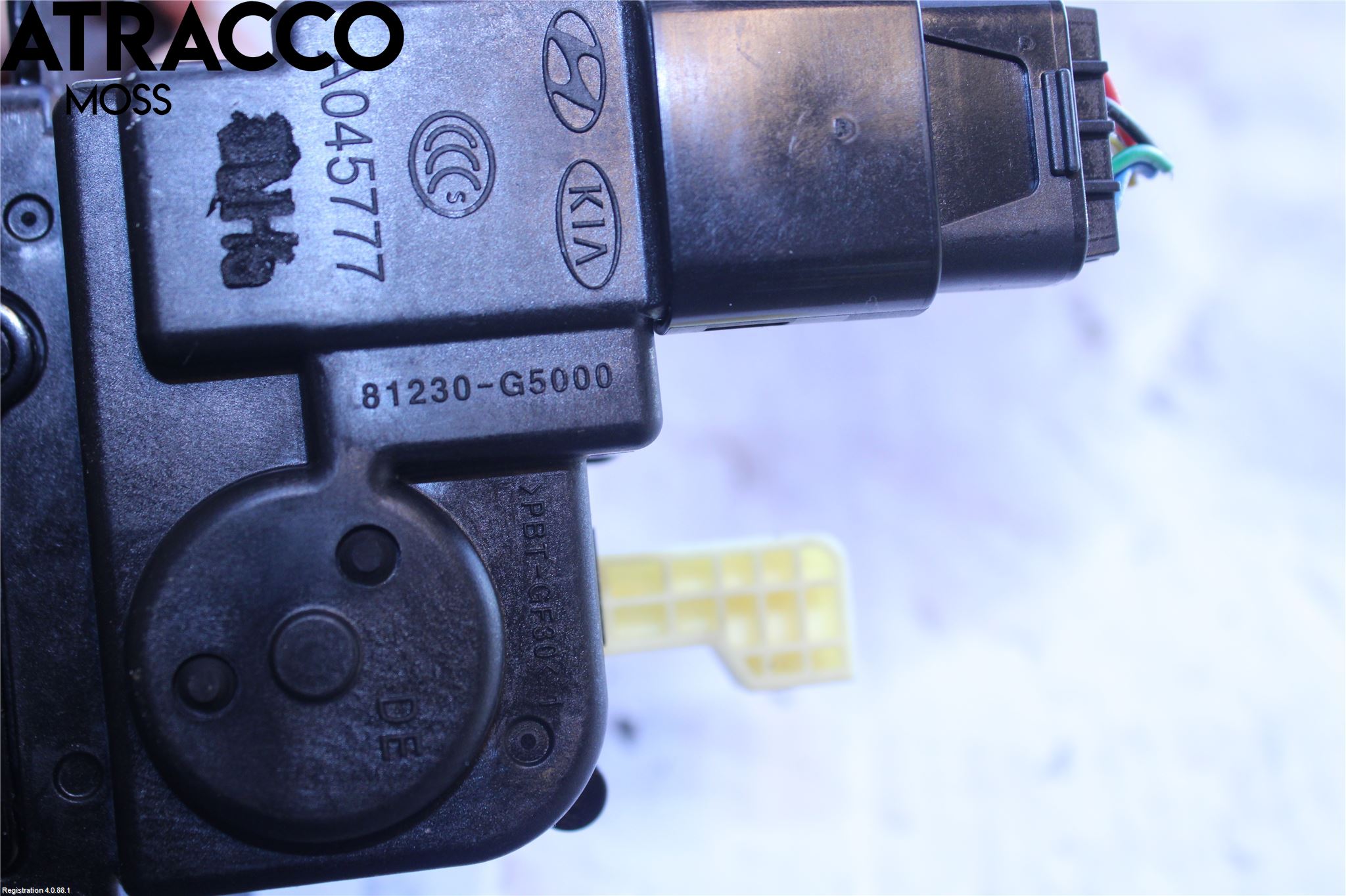 Kia NIRO (DE) 17-22 Bakluke-Lokk Låsekasse