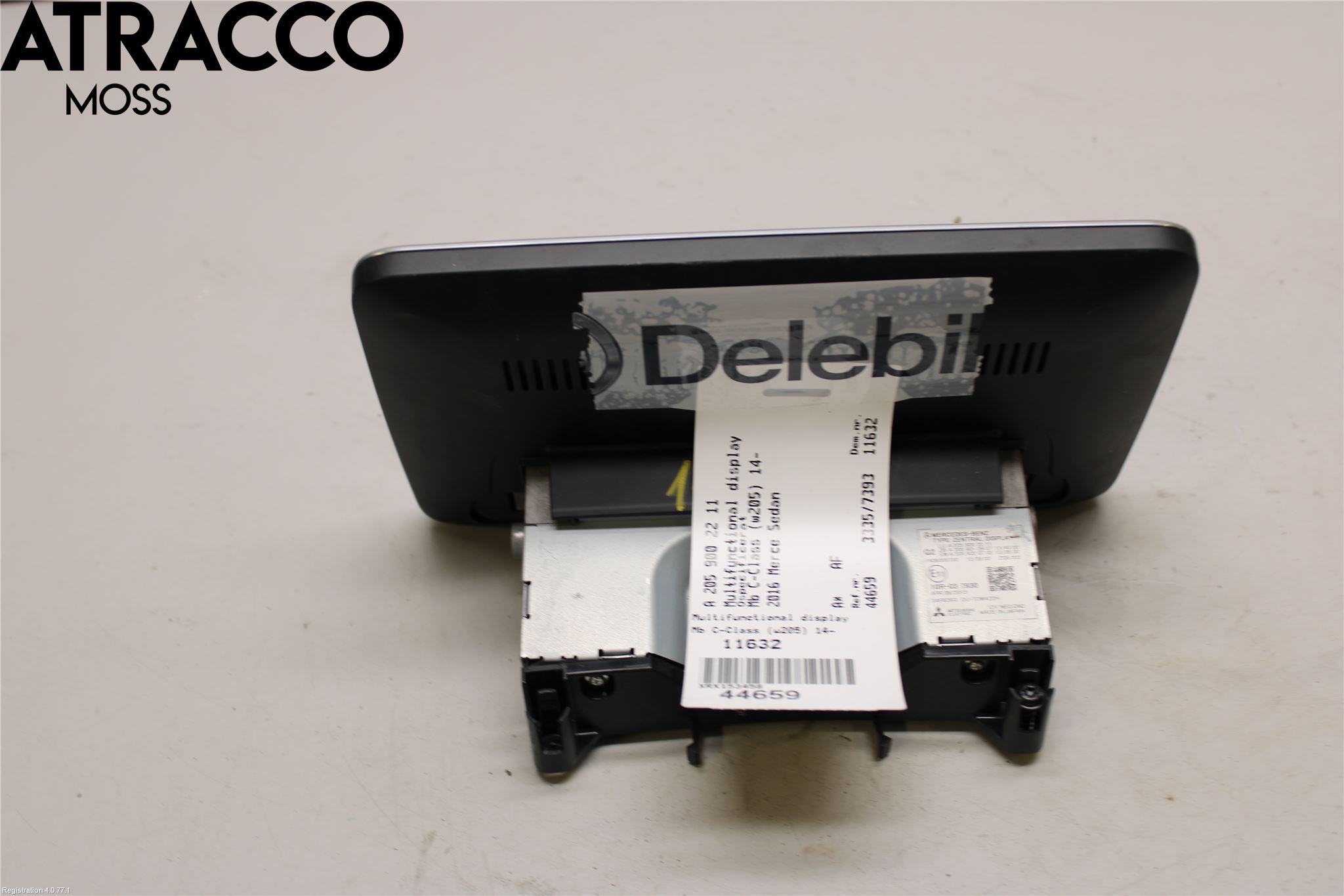 Mercedes-Benz MB C-KLASS (W205) 14-21 Multifunktionsdisplay