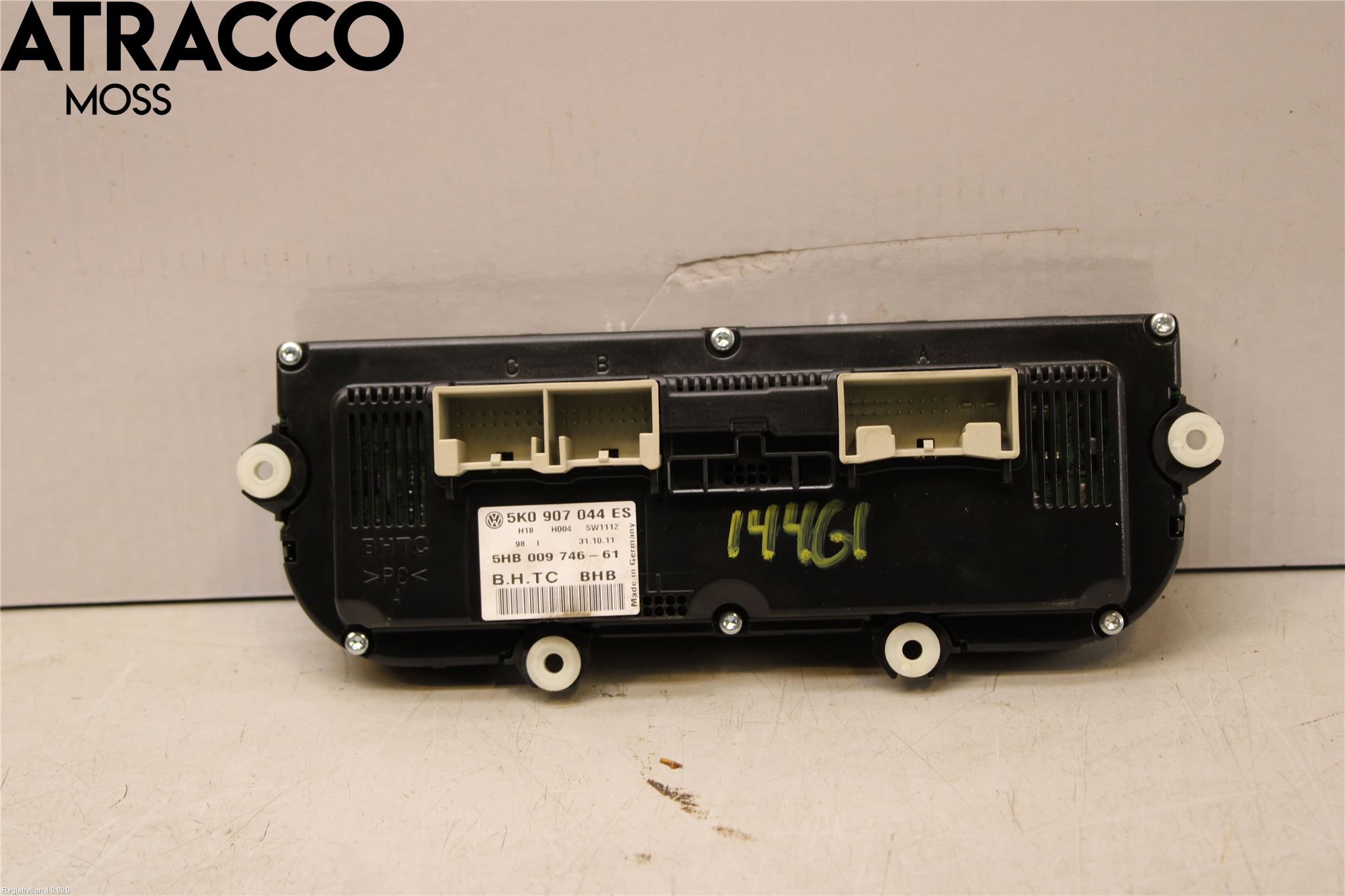 Volkswagen VW TOURAN 10-15 Varme Ac Betjening-Display