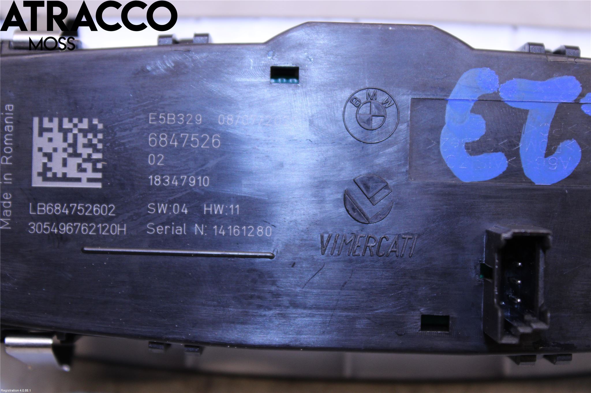 BMW X1 F48 15-22 Bryter Hovedlys