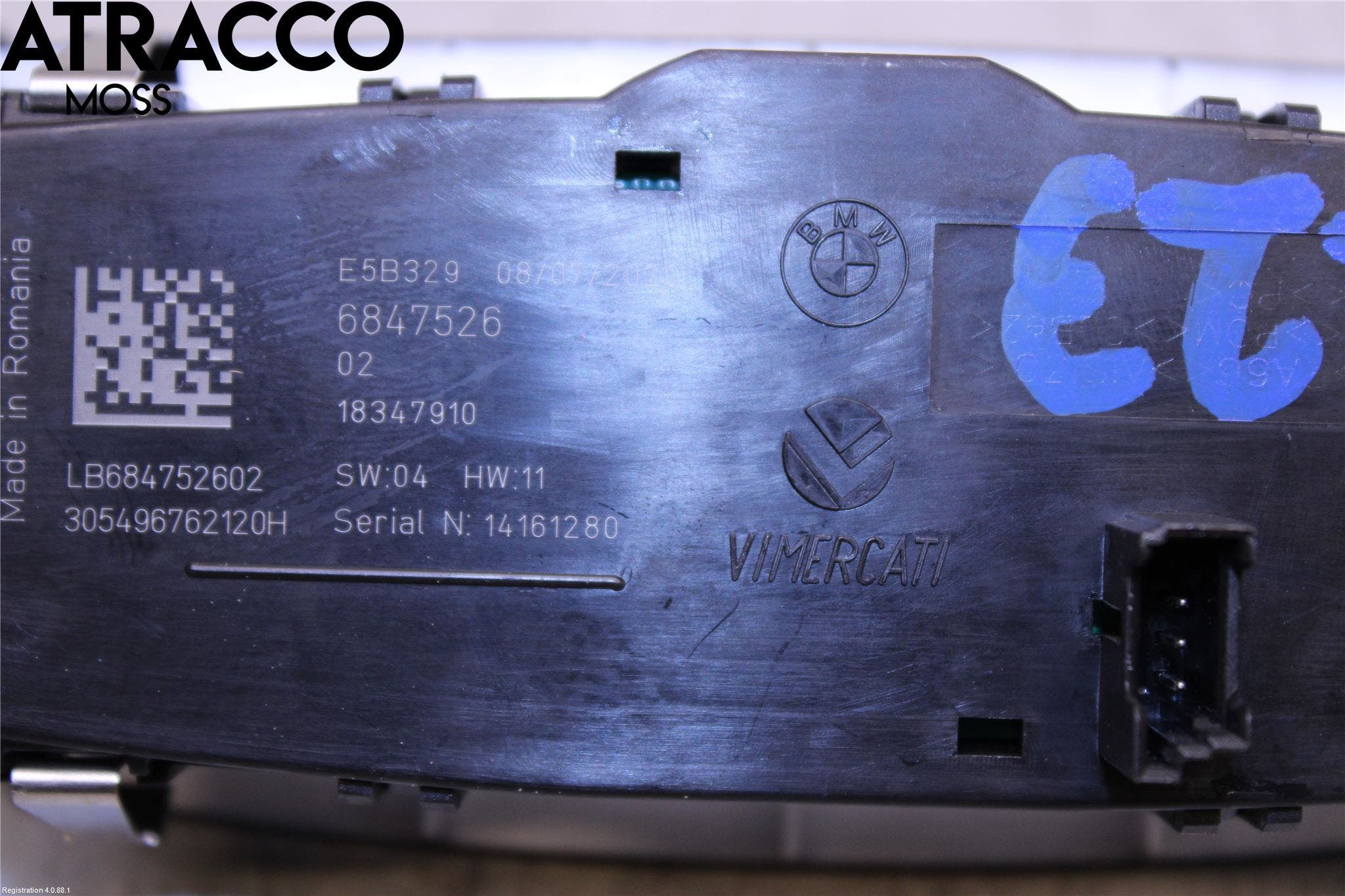 BMW X1 F48 15-22 Bryter Hovedlys