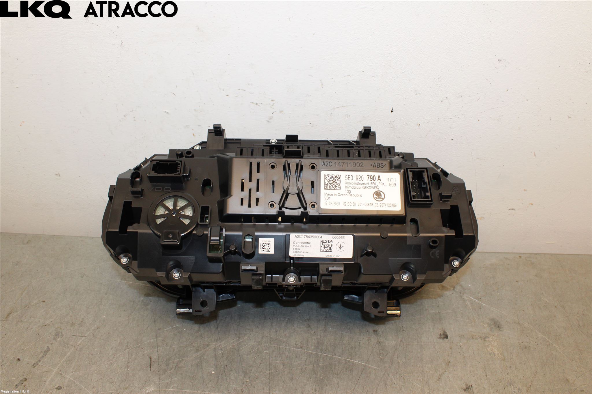 Skoda OCTAVIA (5E) 13-20 Instr Speedometer