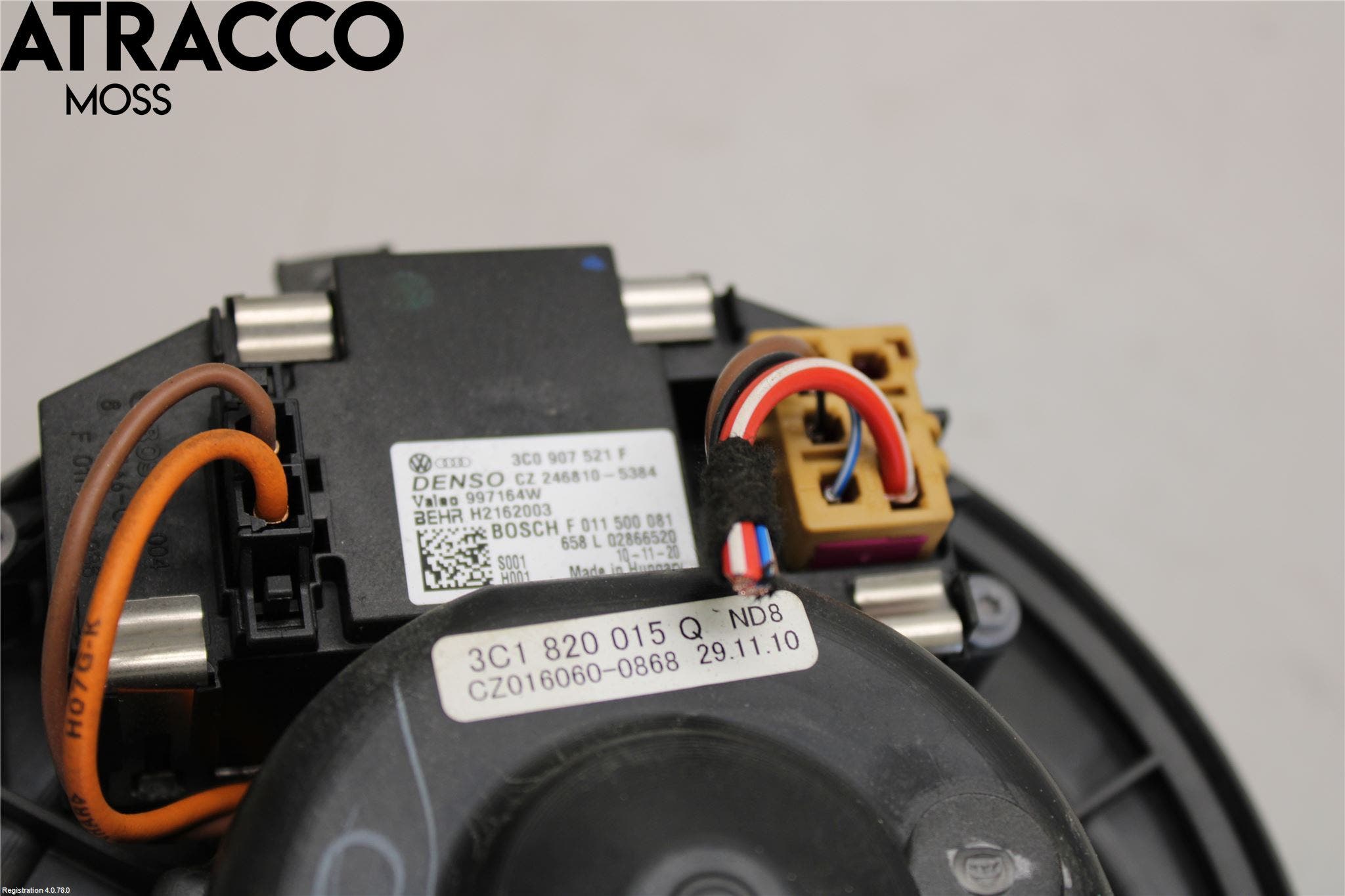 Volkswagen VW TIGUAN 07-16 Varme Ac Varmeapparatvifte