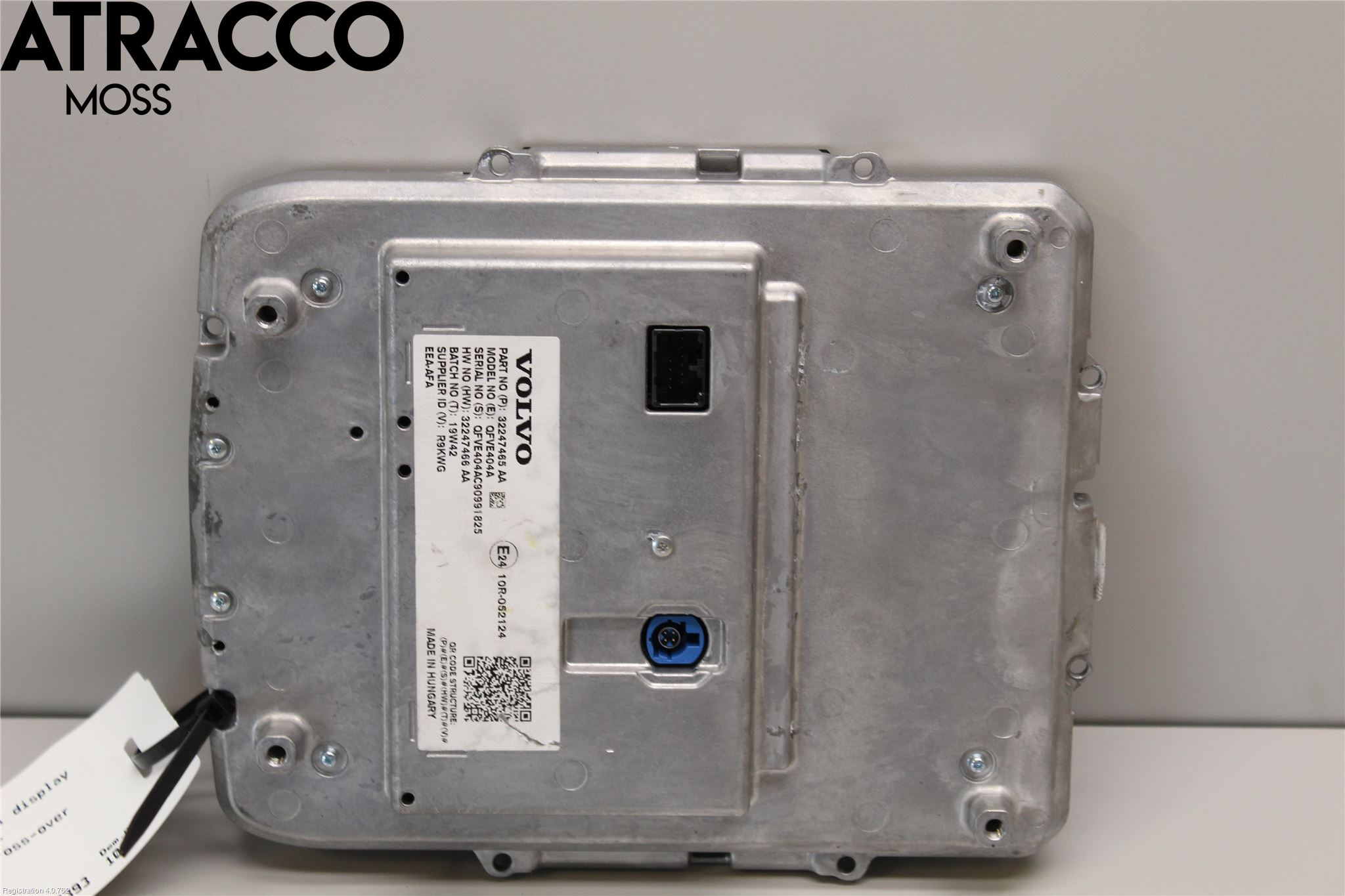 Volvo XC40/RECHARGE 18- Multifunktionsdisplay