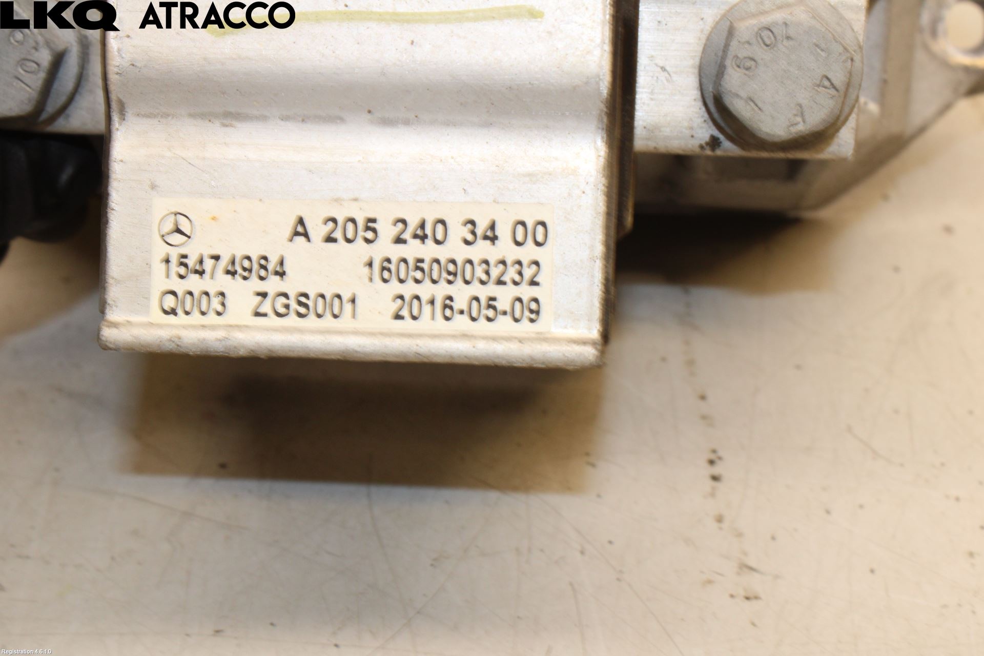 Mercedes-Benz MB C-KLASS (W205) 14-21 Gearkasse Feste Gummi