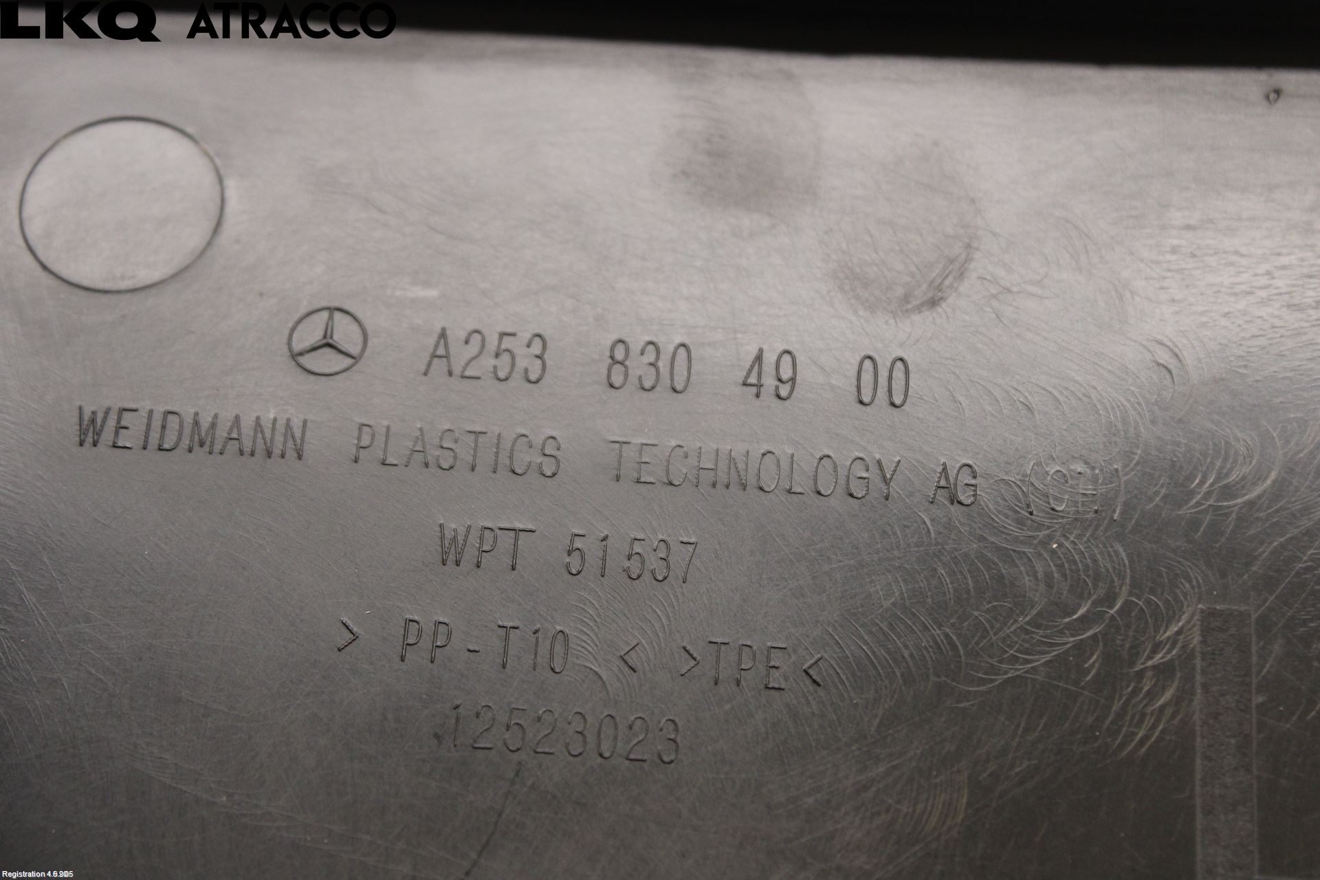 Mercedes-Benz MB EQC (N293) 20- Visker Deksel-Grill-Under Frr