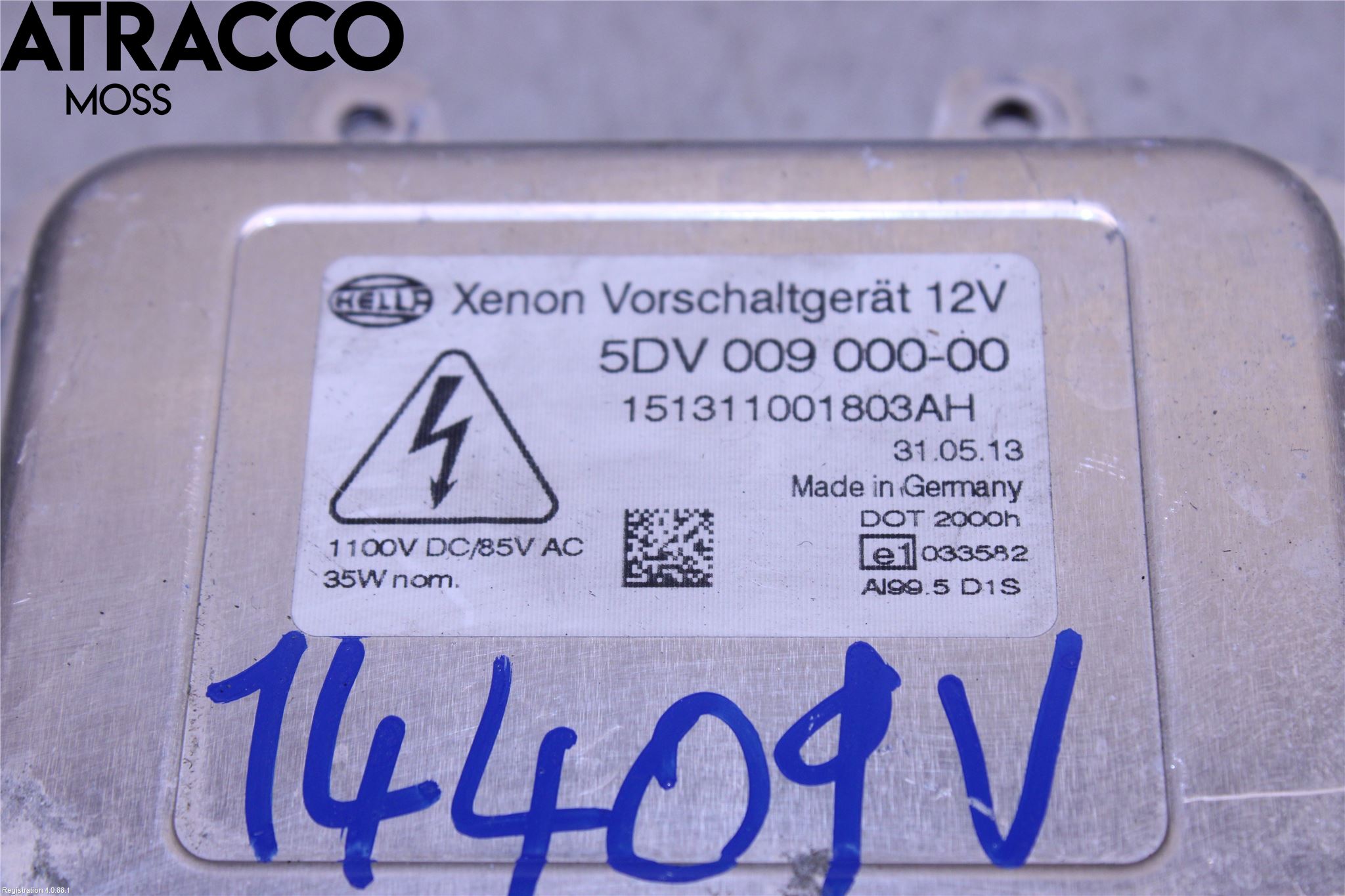 Kia SPORTAGE (SL) 11-15 Styreenhet Xenon