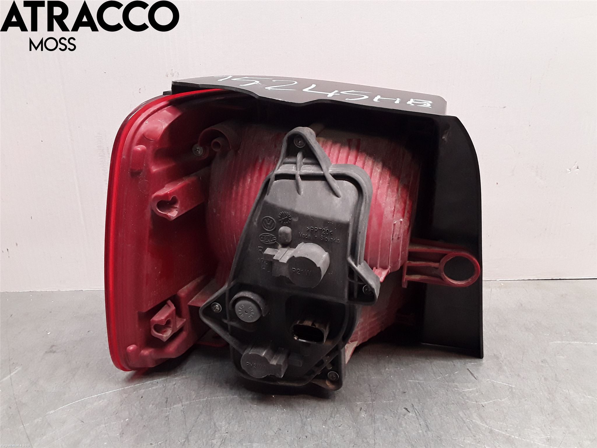 Volkswagen VW TOURAN 10-15 Baklykt Høyre