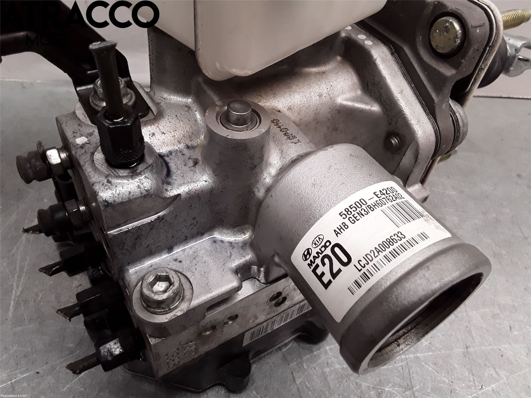 Kia SOUL 09- Bremsekraftregulator