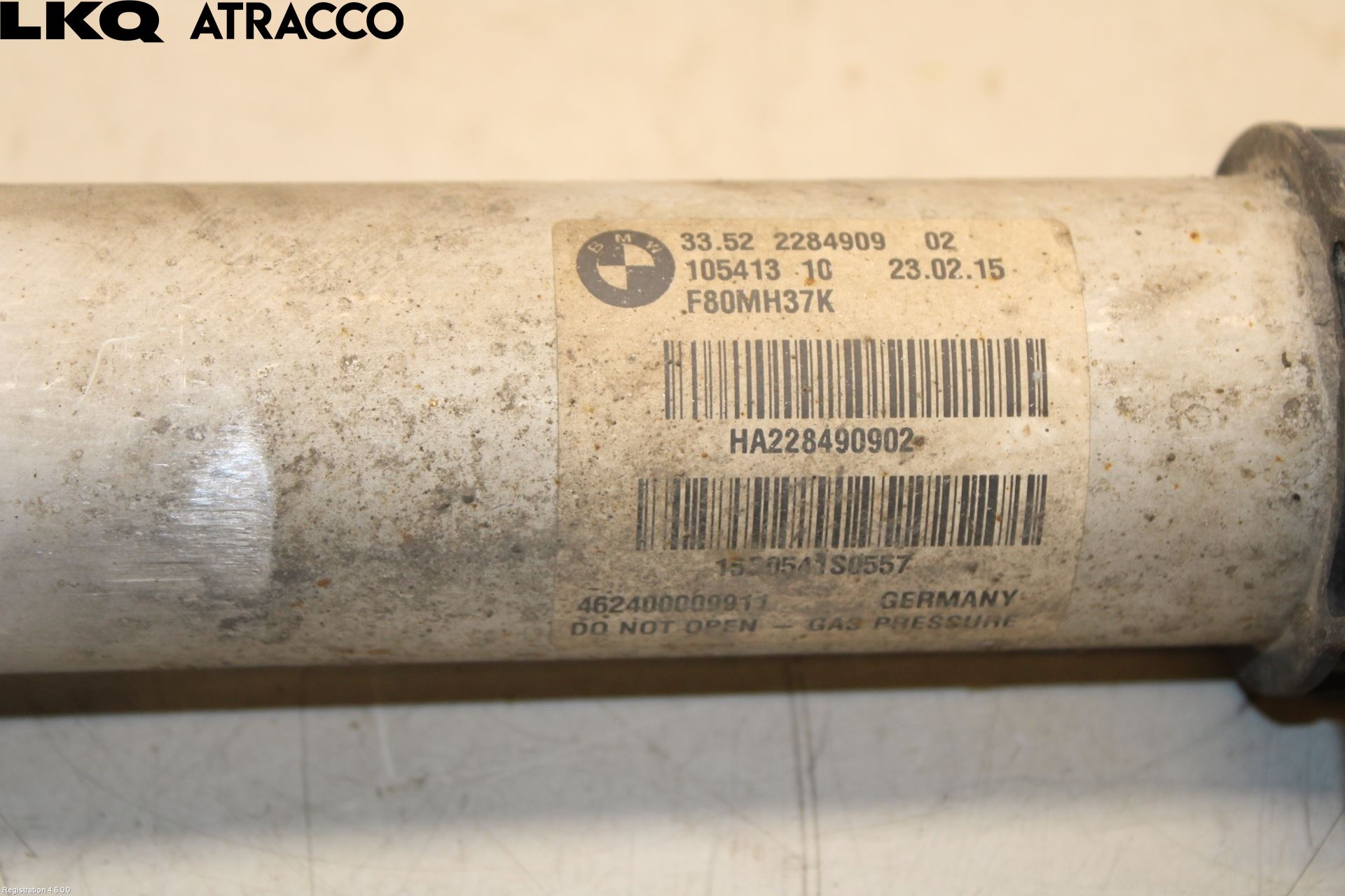 BMW 3 E90/91 SED/TOU 05-12 Støtdemper Bak