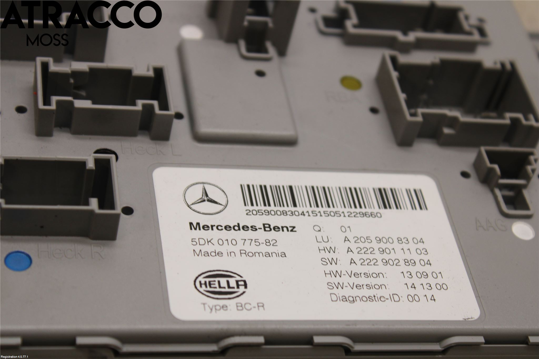 Mercedes-Benz MB C-KLASS (W205) 14-21 Styreenhet Øvrig