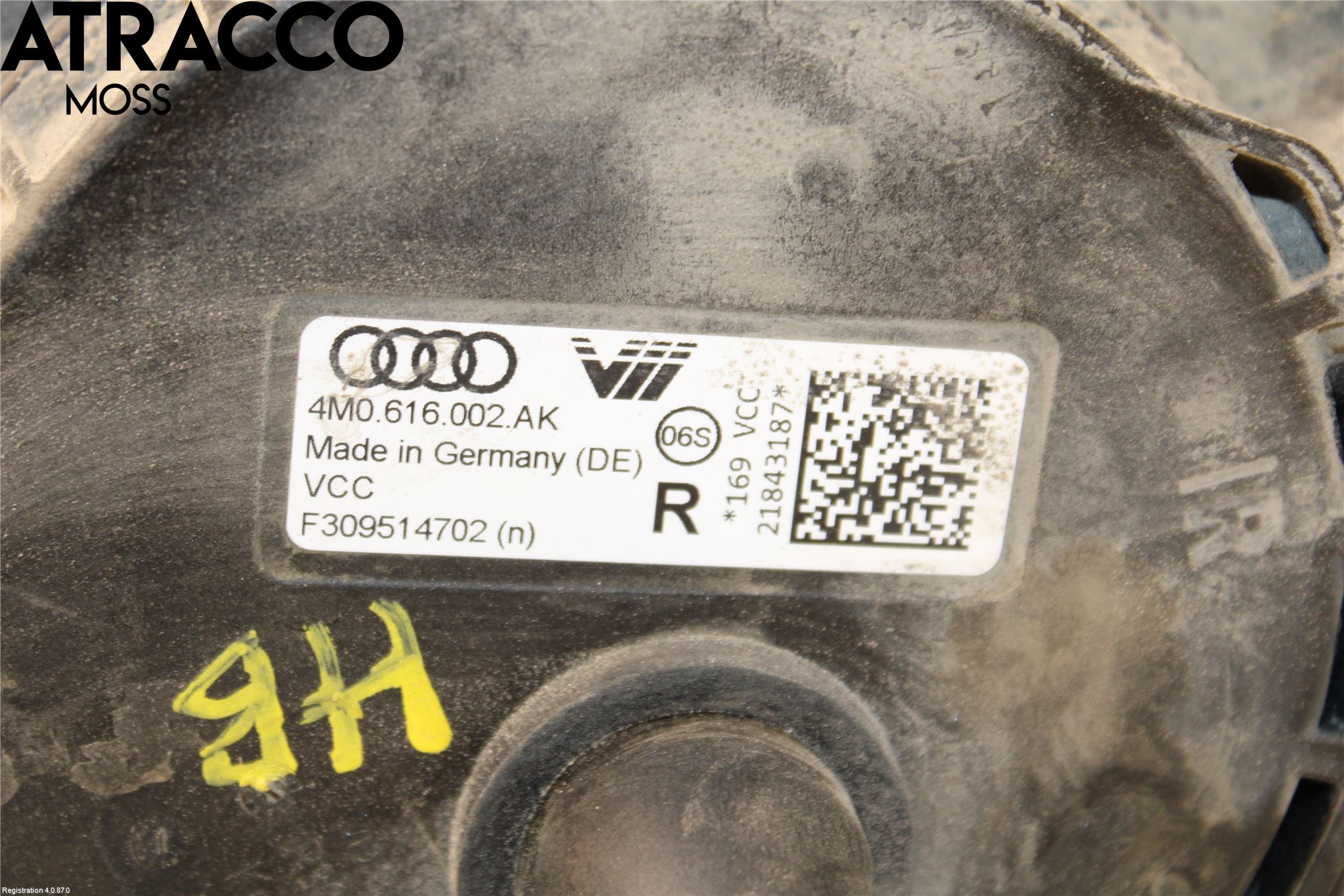 Audi E-TRON, S GE 19- Nivåreg Belg - Luftpute