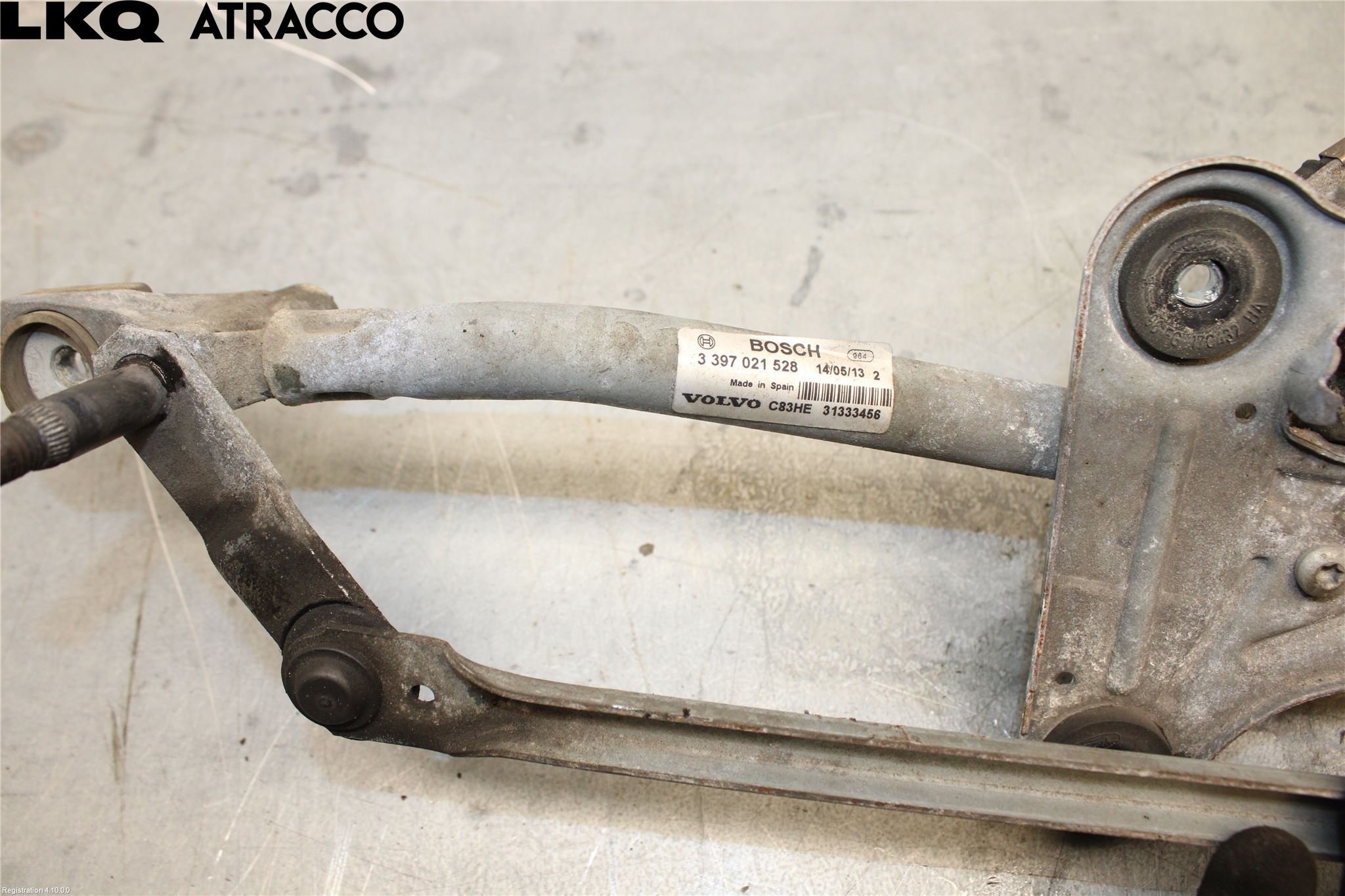 Volvo V70 08-13 Viskermotor Frontrute