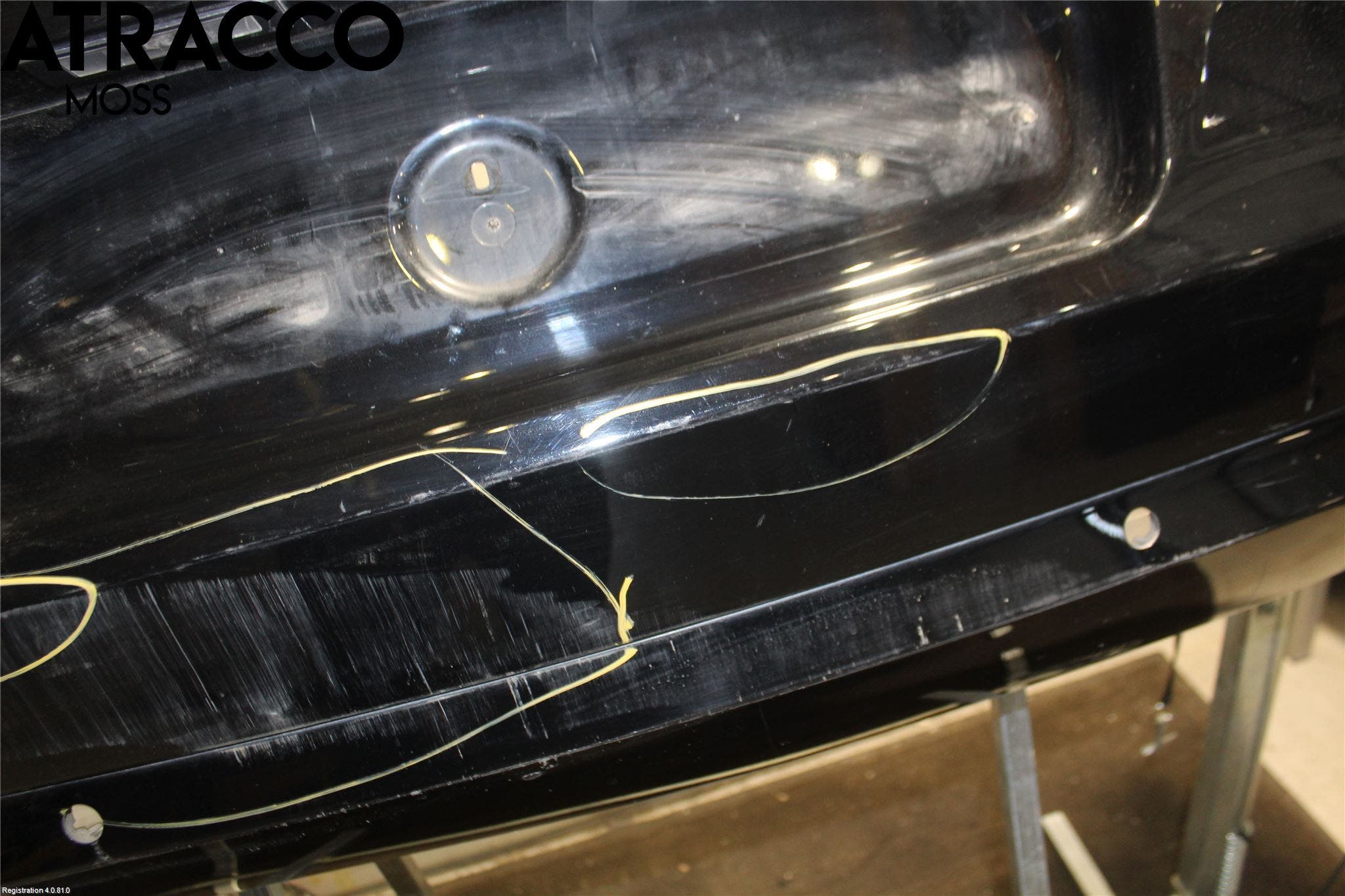 BMW i3 I01 13-22 Støtfanger Bak