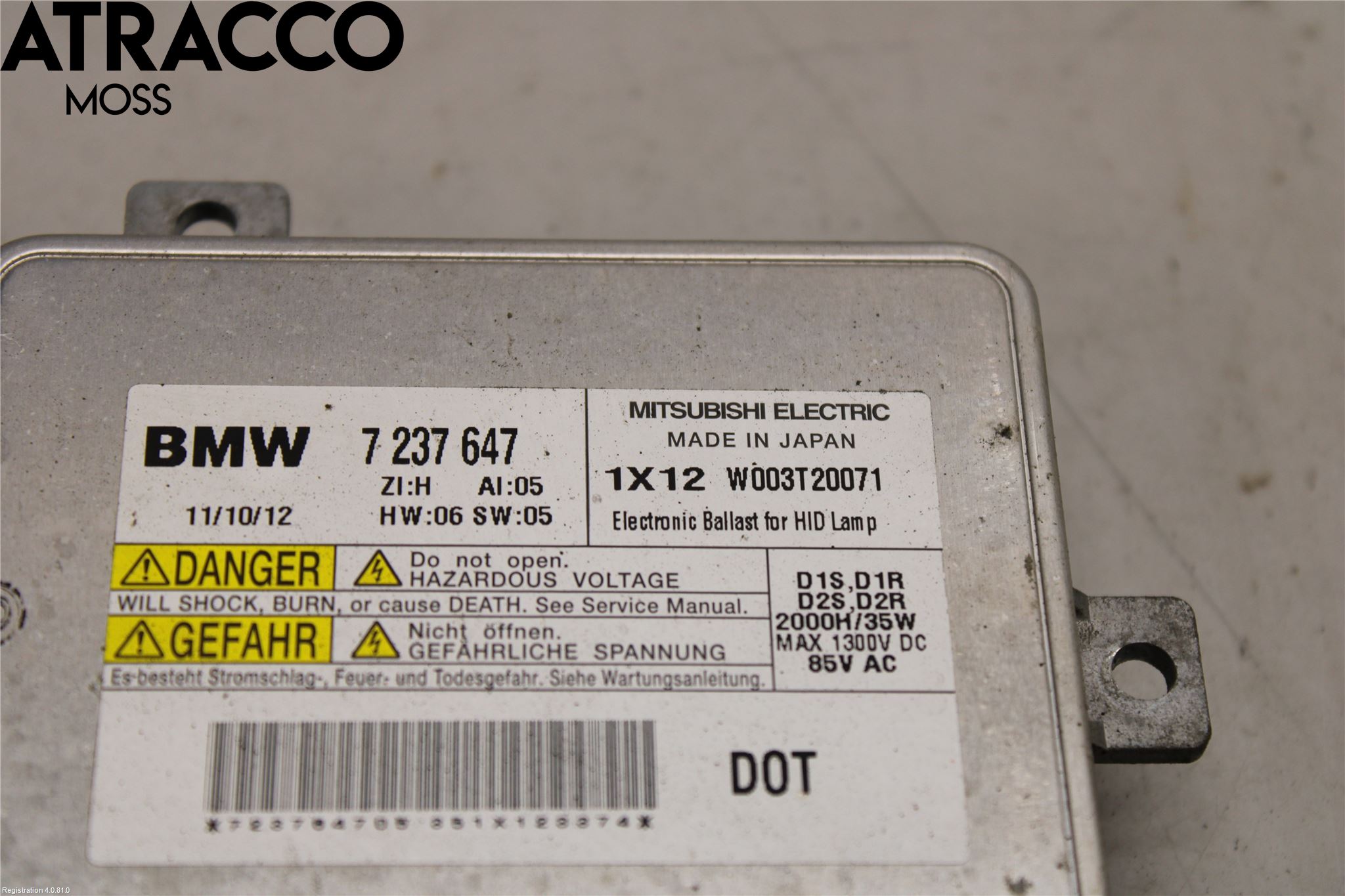 BMW 3 E90/91 SED/TOU 05-12 Styreenhet Xenon