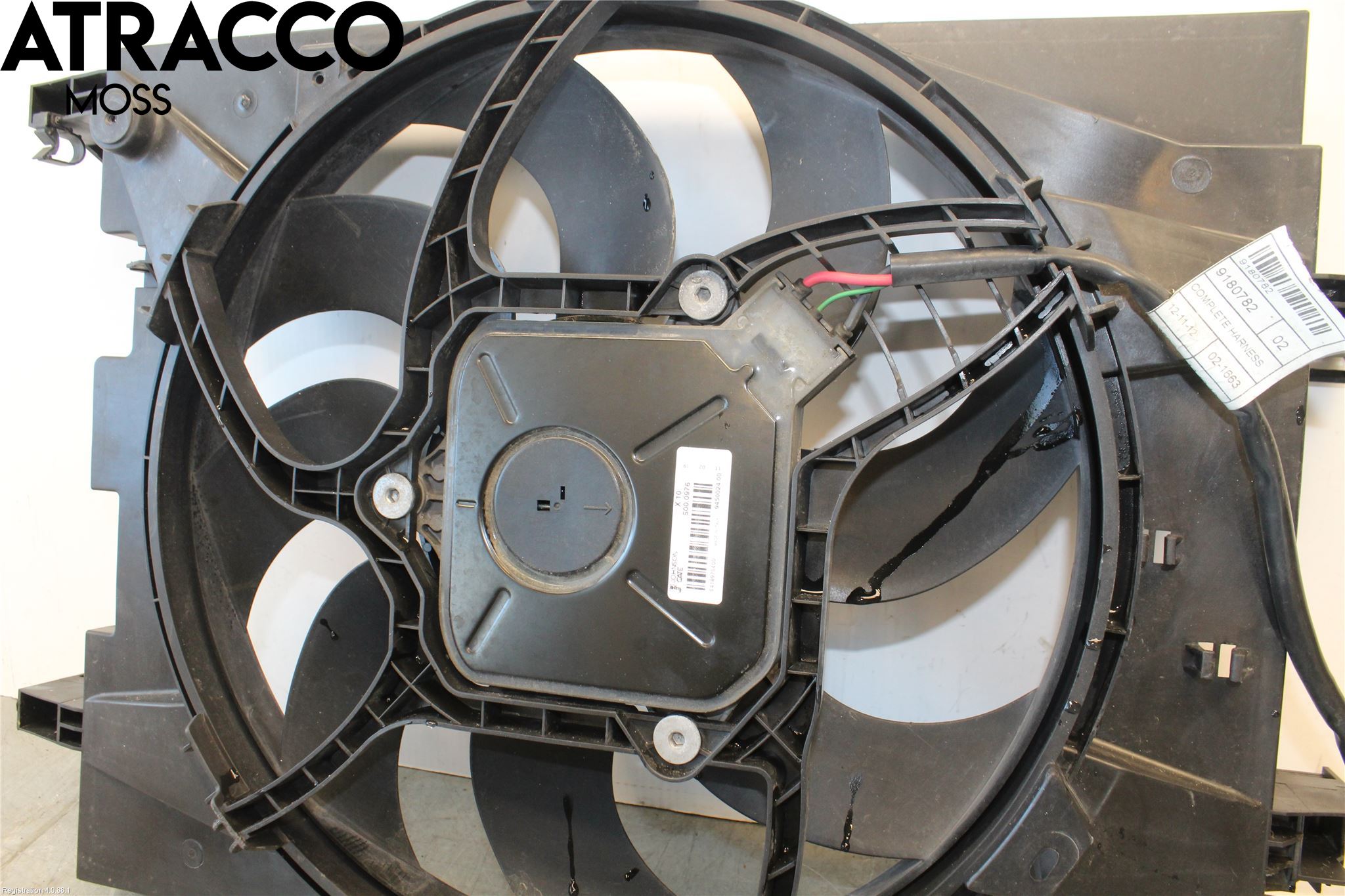 Renault ZOE/E-TECH 13- Kjølevifte Elektrisk