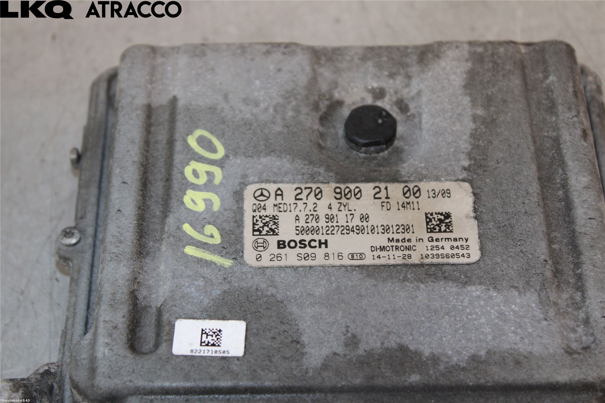 Mercedes-Benz MB A-KLASS (W176) 13-18 Styreenhet Innsprøytning