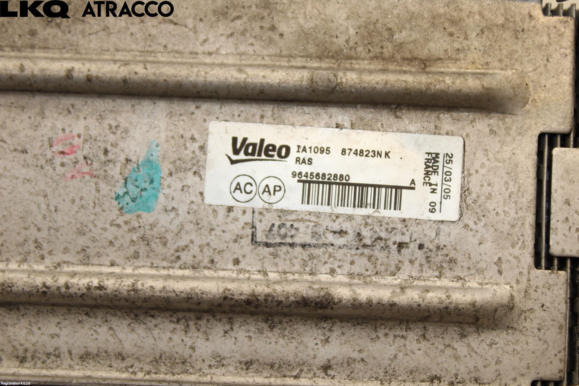 Peugeot 407 Intercooler Radiator