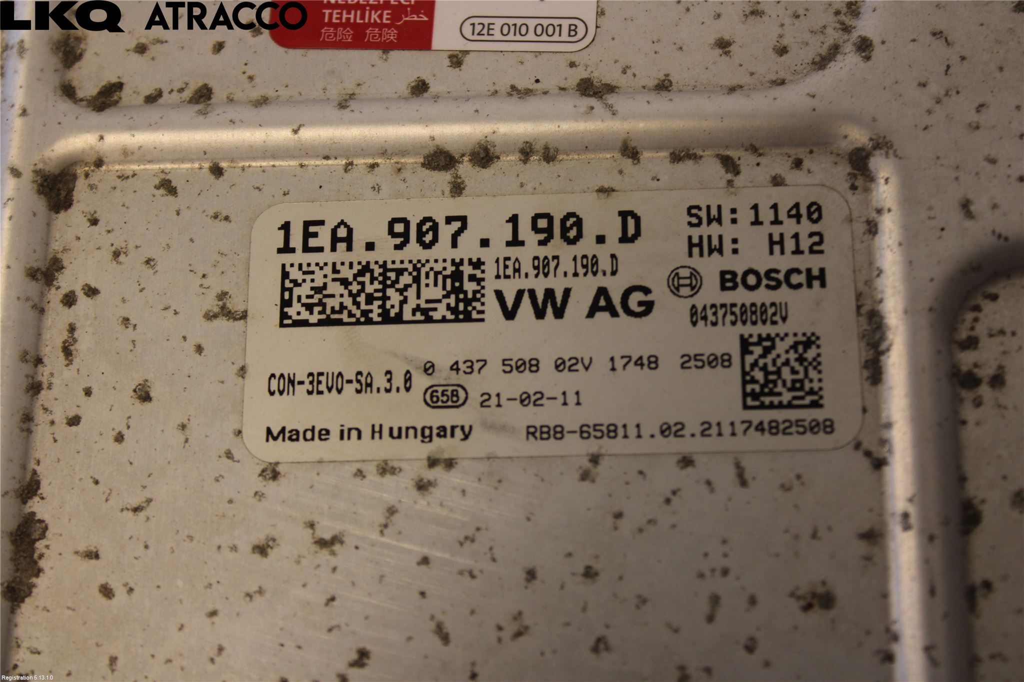 Skoda ENYAQ iV 21- Dc-Cd Omformer Hybrid
