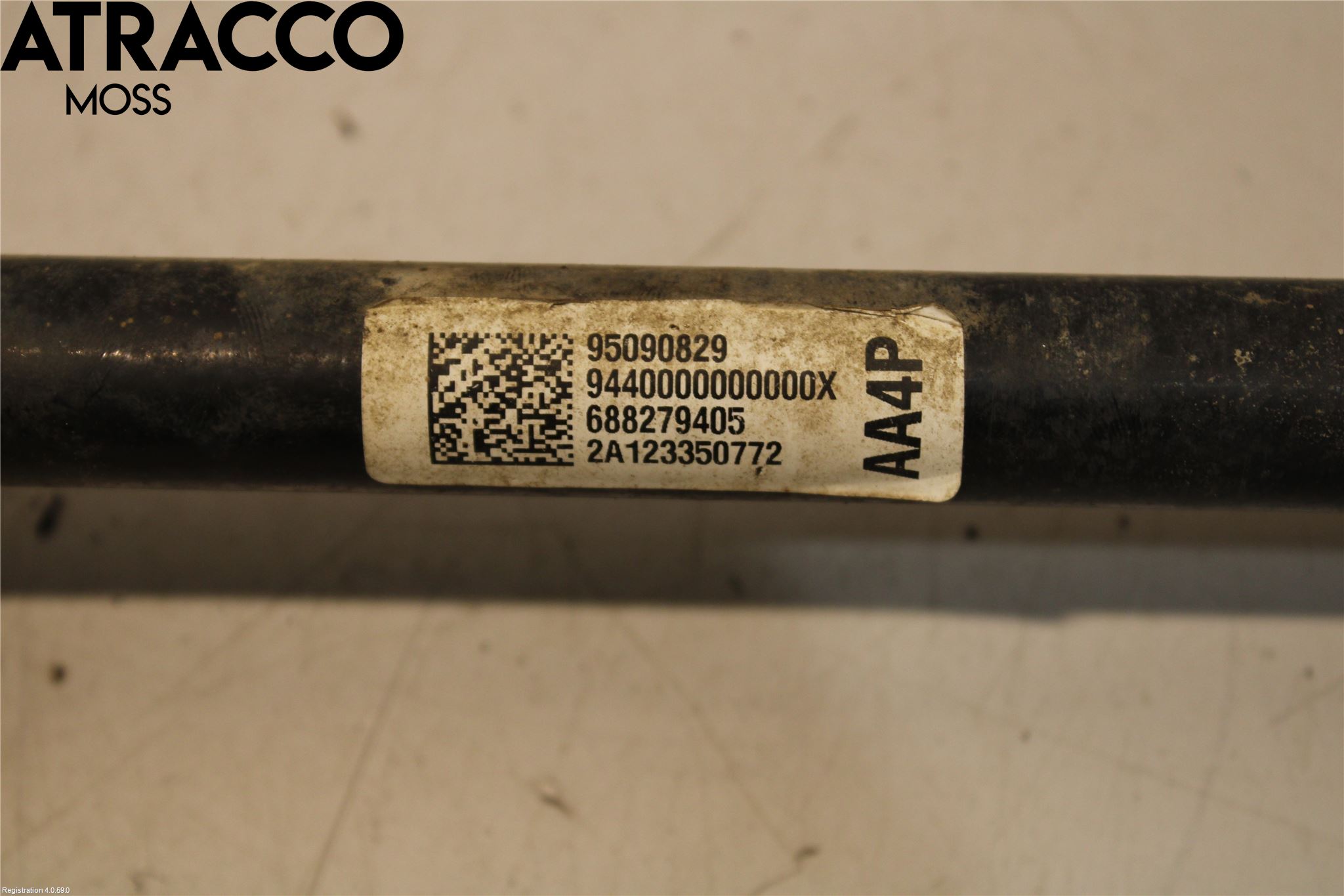 Opel MOKKA 13-20 Drivaksel Bak Kompl Høyre