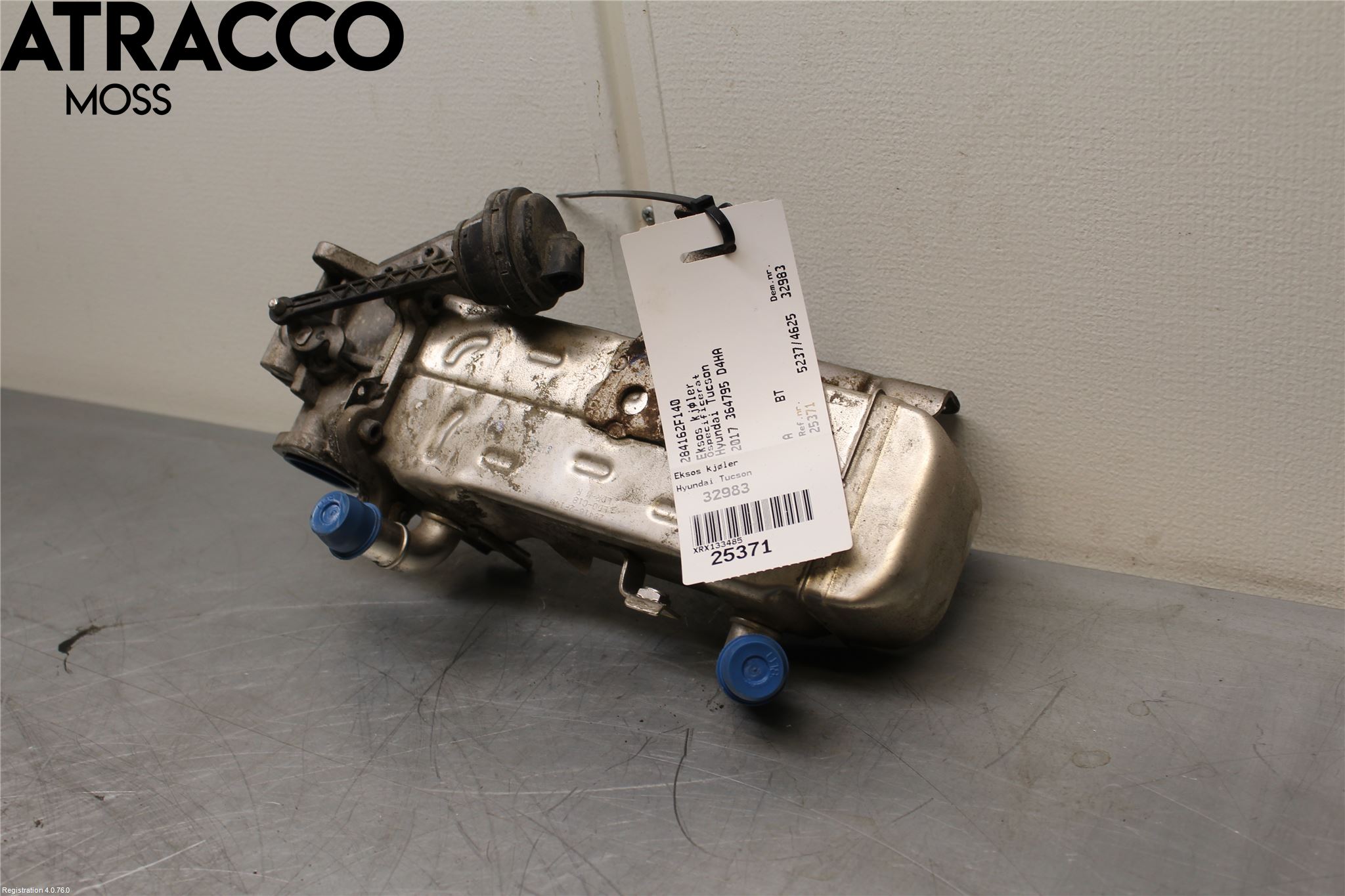 Hyundai TUCSON 05- Eksos Kjøler