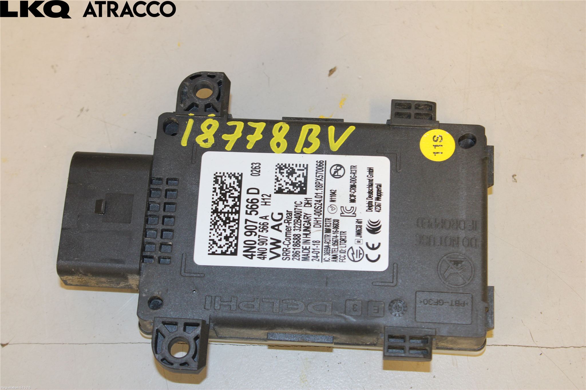 Porsche CAYENNE 03- Sensor Ryggesensor