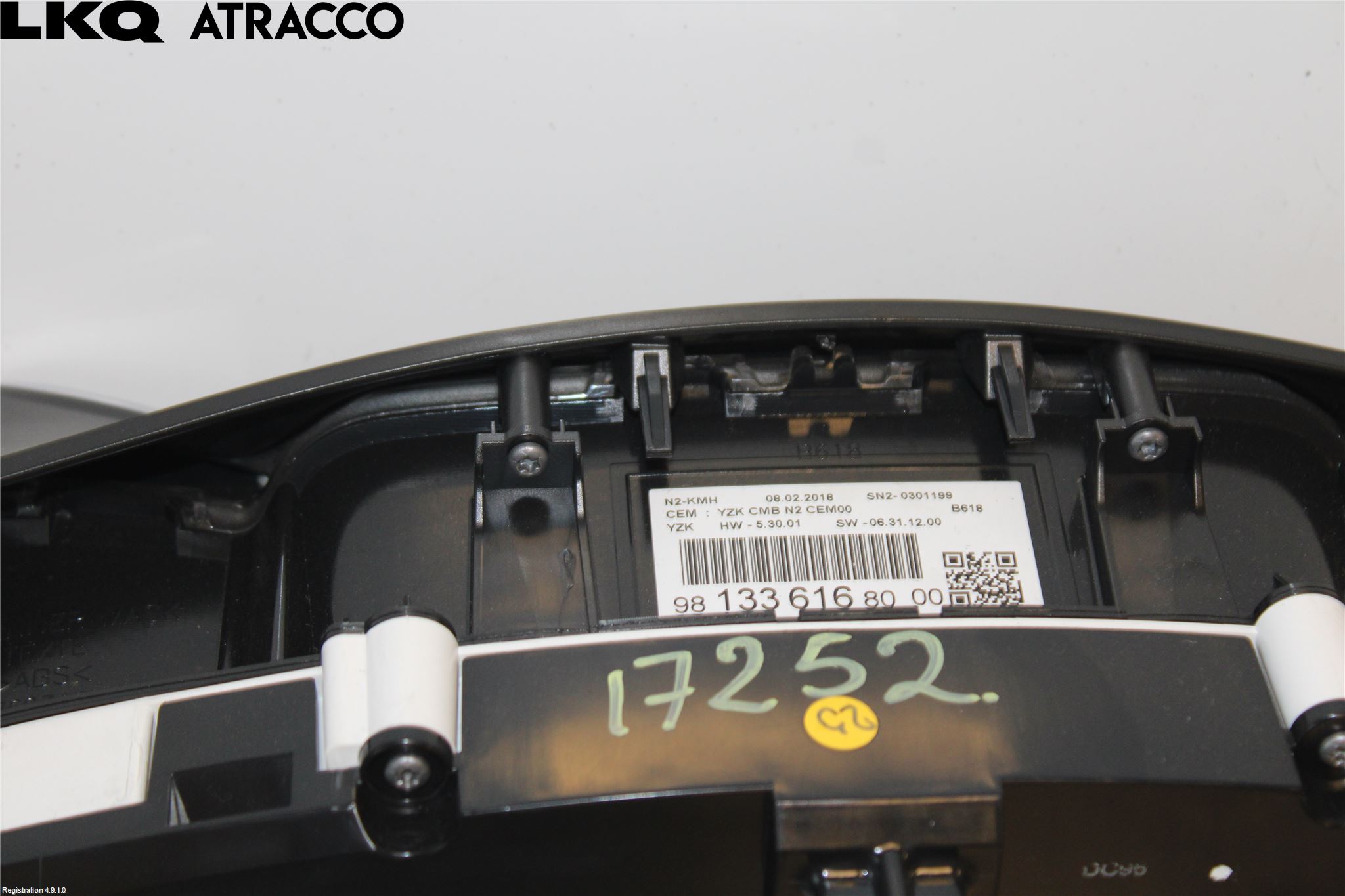 Citroen COTROEN C3 17-24 Instr Kombinert