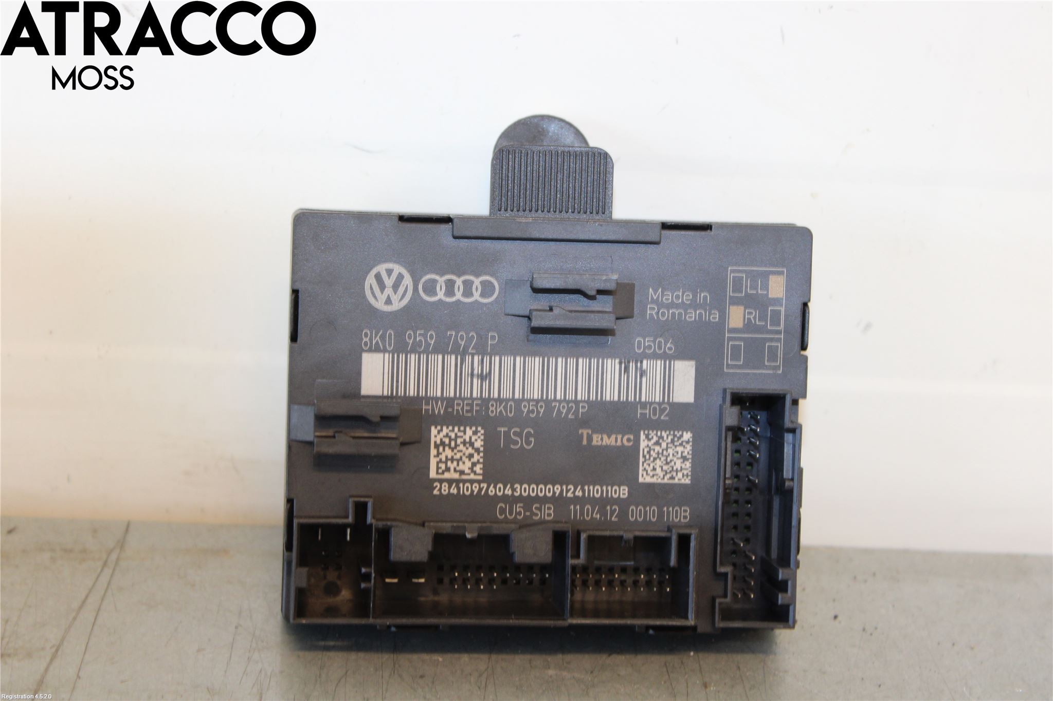 Audi A4/S4 08-11 Styreenhet Dør