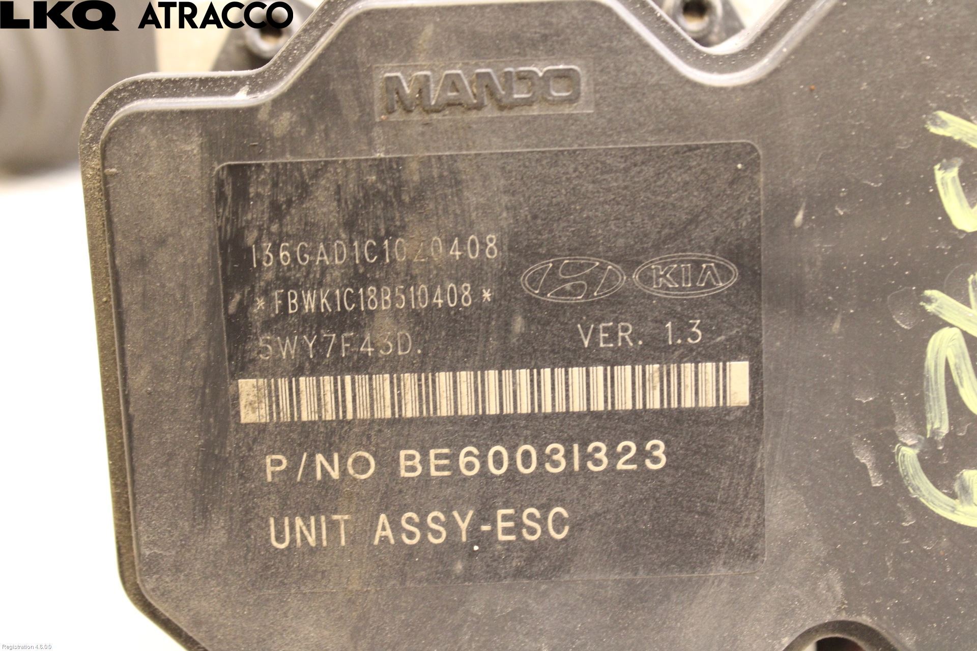 Kia SPORTAGE (SL) 11-15 Abs Hydraulikkaggregat