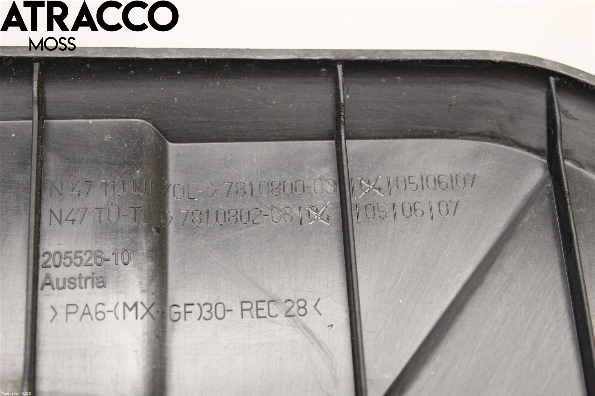 BMW 1 F20/F21 11-19 Motor Deksel Over Motor